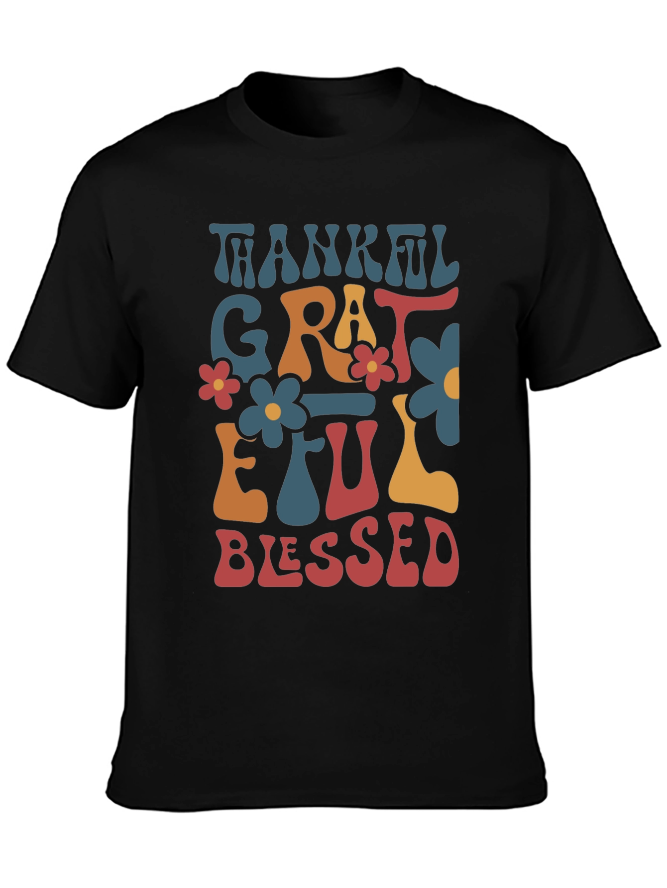 Thankful Grateful Blessed Tee