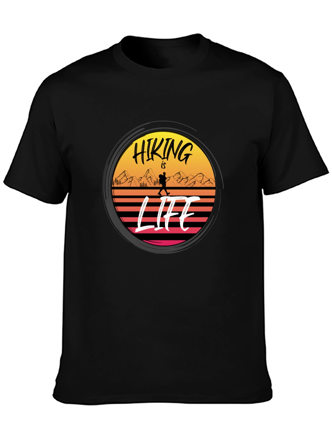 Hiking Is Life Graphic Tee