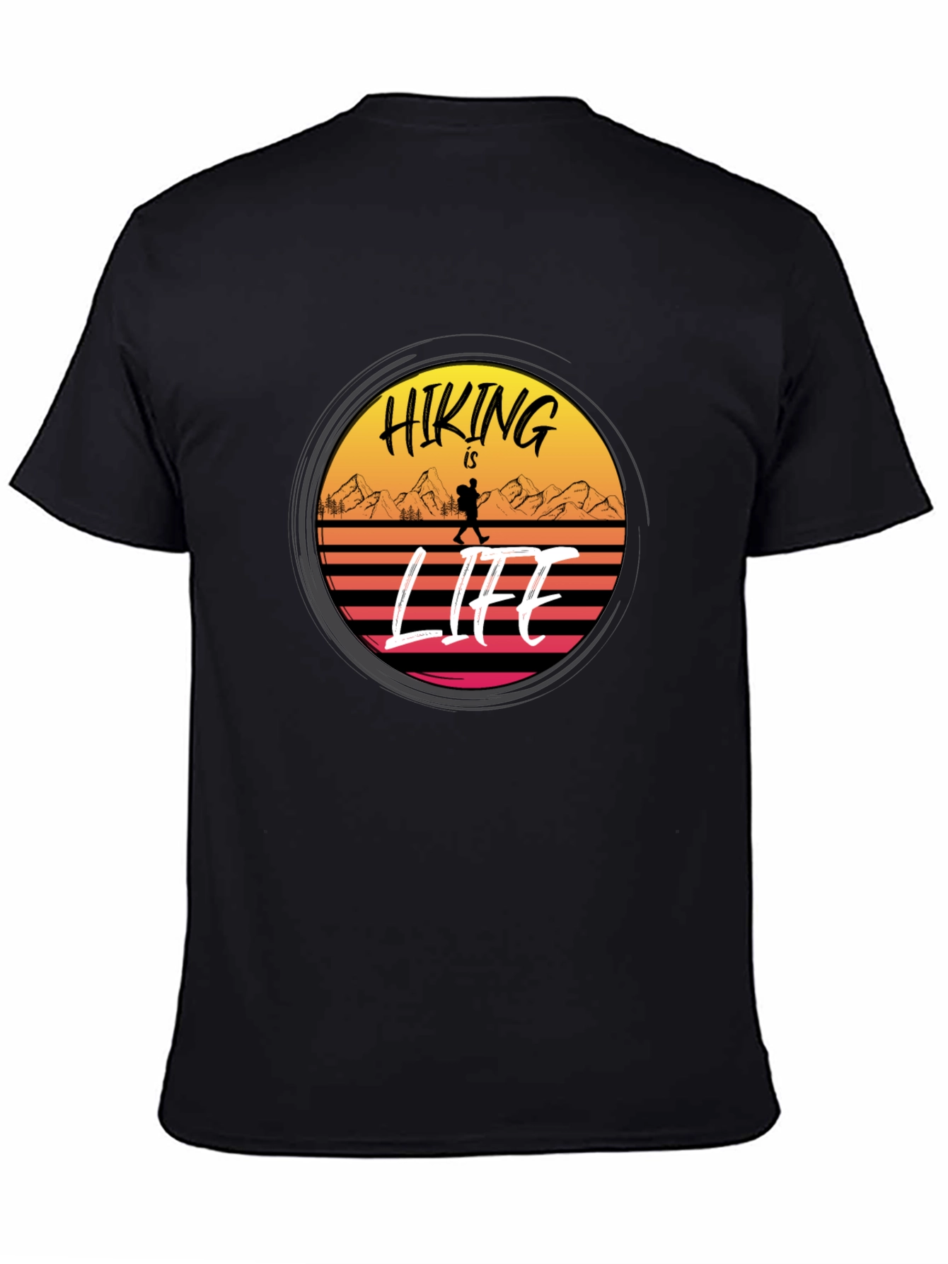 Hiking Is Life Graphic Tee