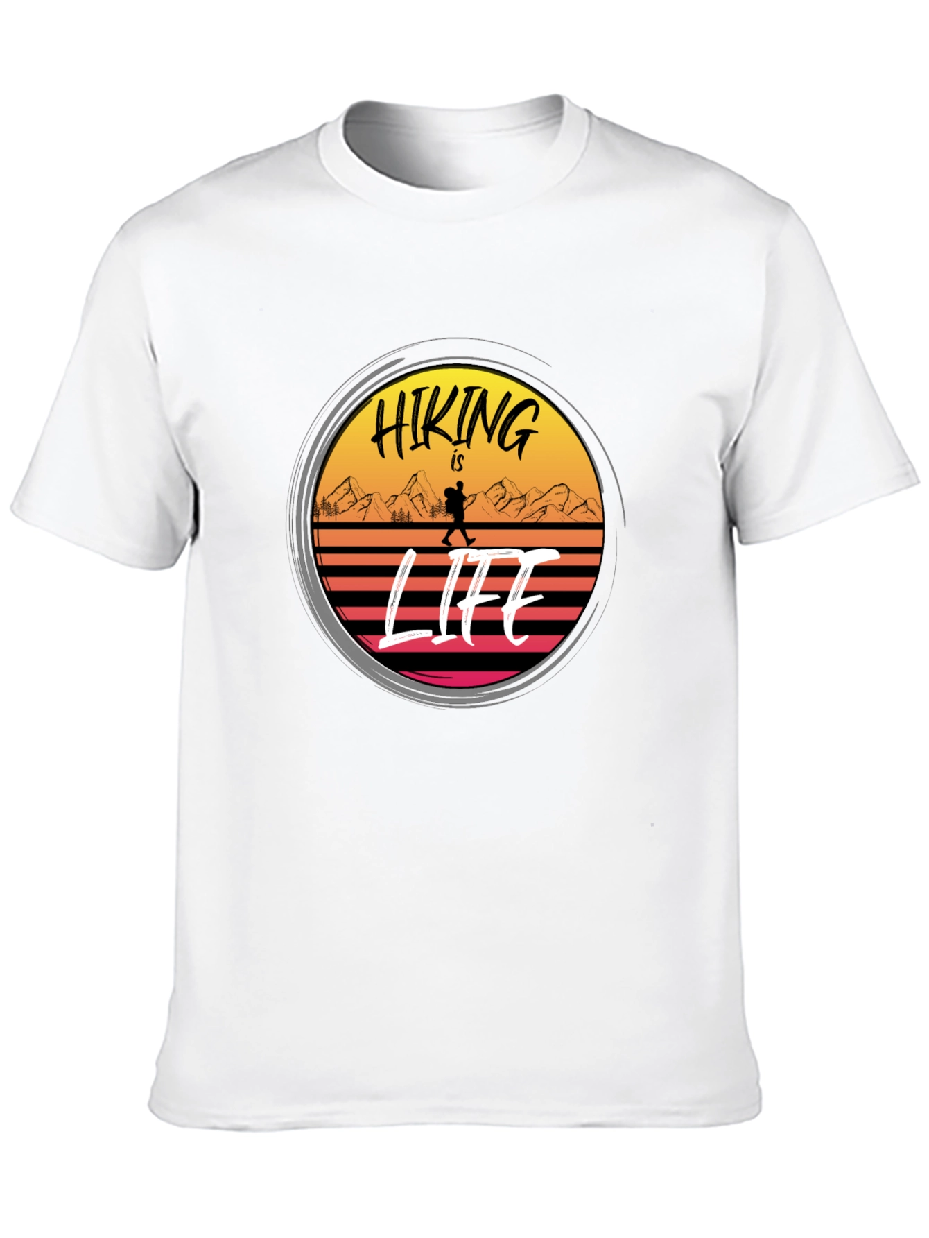 Hiking Is Life Graphic Tee