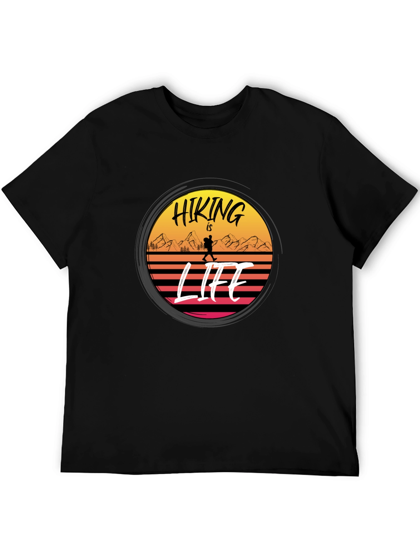 Hiking Is Life Graphic Tee