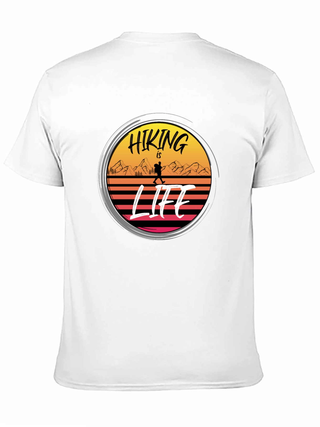 Hiking Is Life Graphic Tee