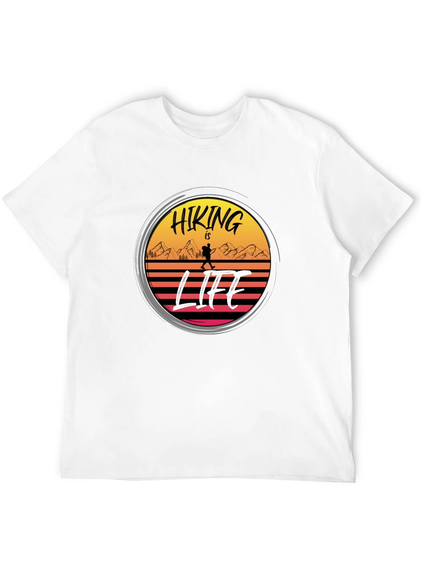 Hiking Is Life Graphic Tee