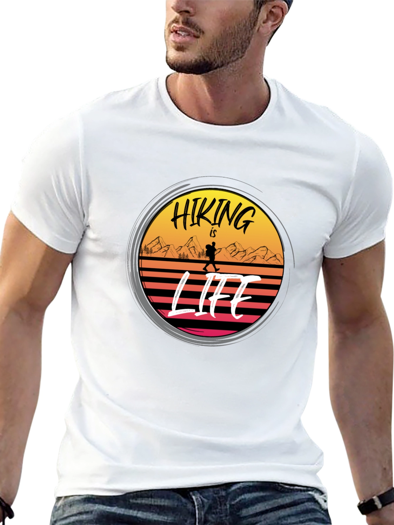 Hiking Is Life Graphic Tee