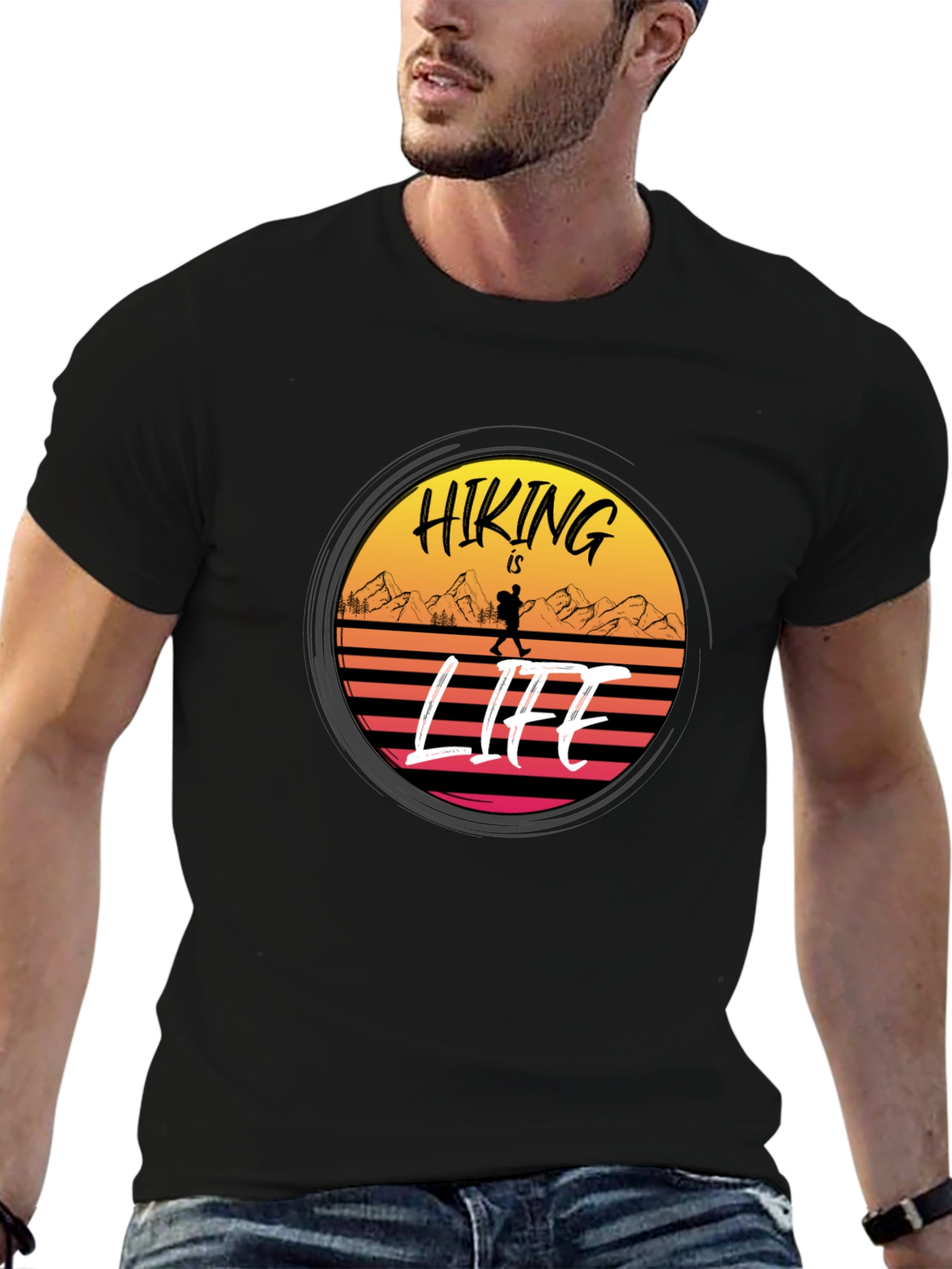 Hiking Is Life Graphic Tee