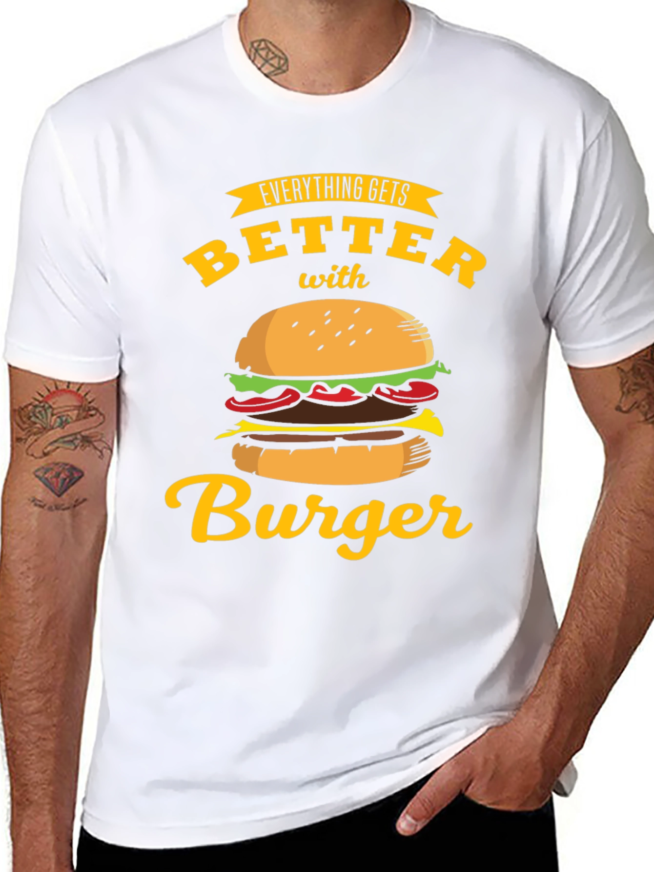 Everything Gets Better with Burger T-Shirt