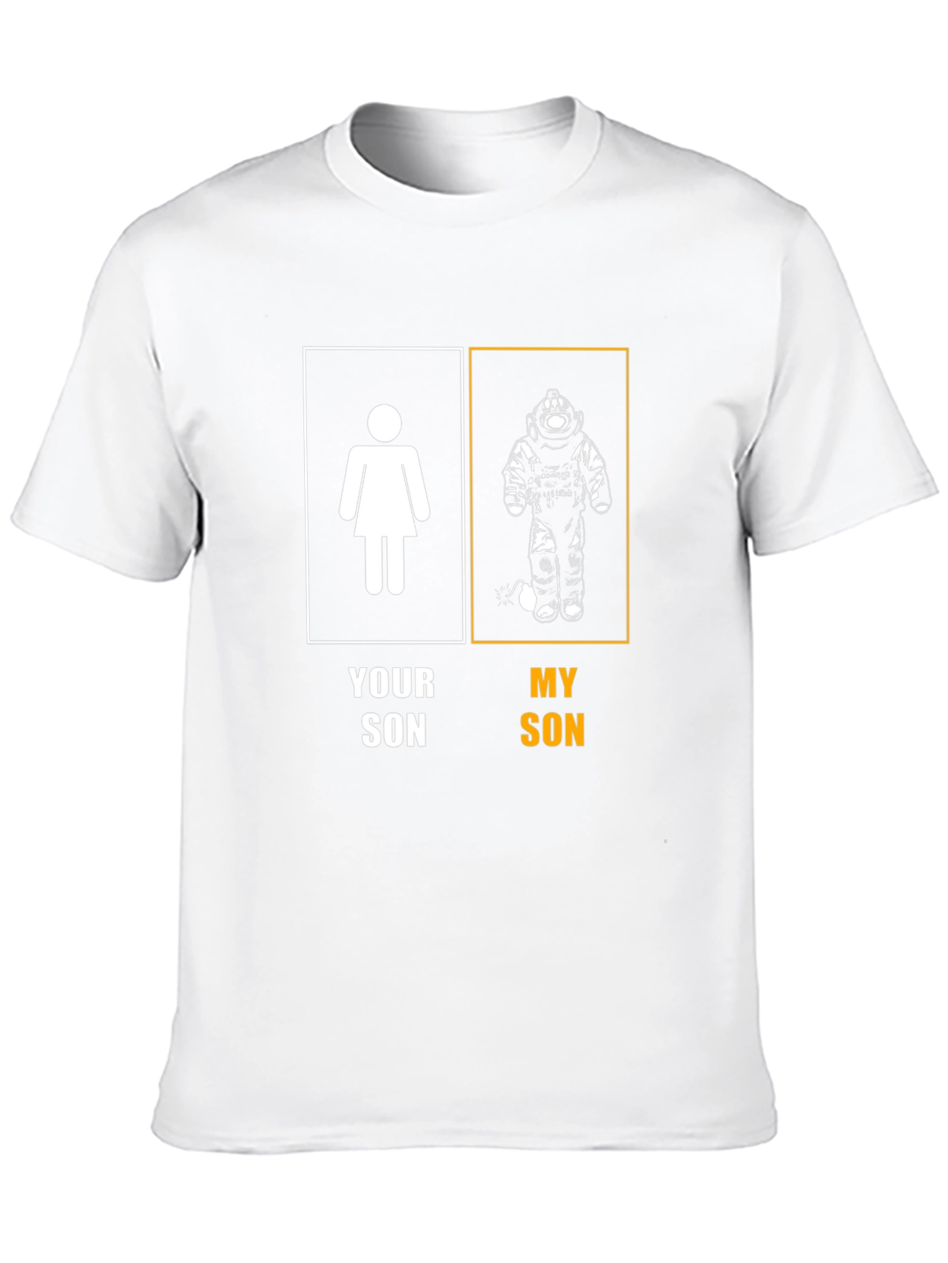 My Son Diver T-Shirt Funny Dad Gift