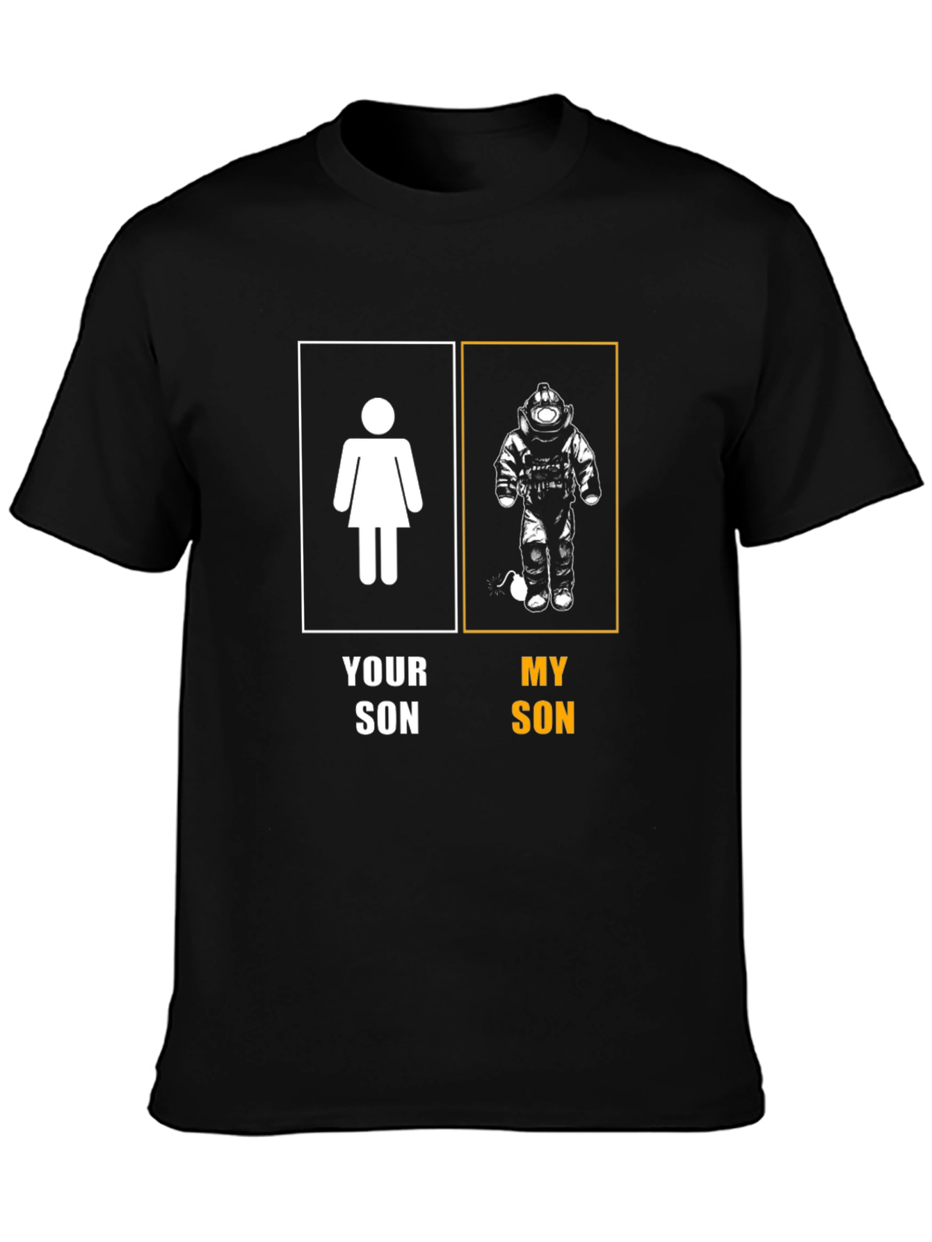 My Son Diver T-Shirt Funny Dad Gift