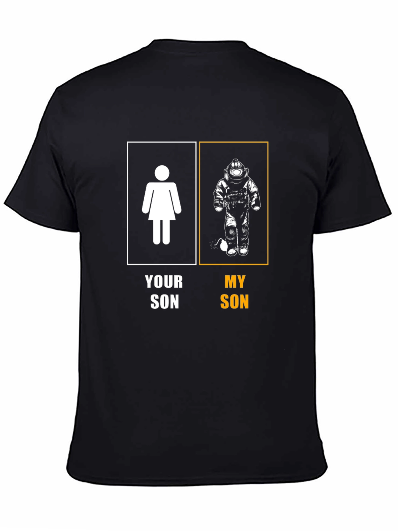 My Son Diver T-Shirt Funny Dad Gift