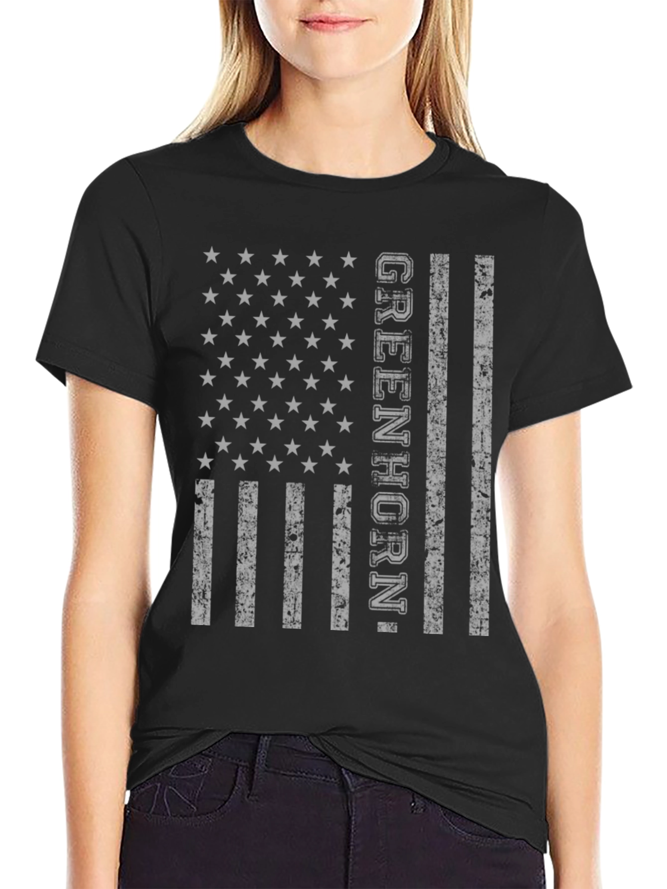 Greenhorn US Flag Graphic Tee