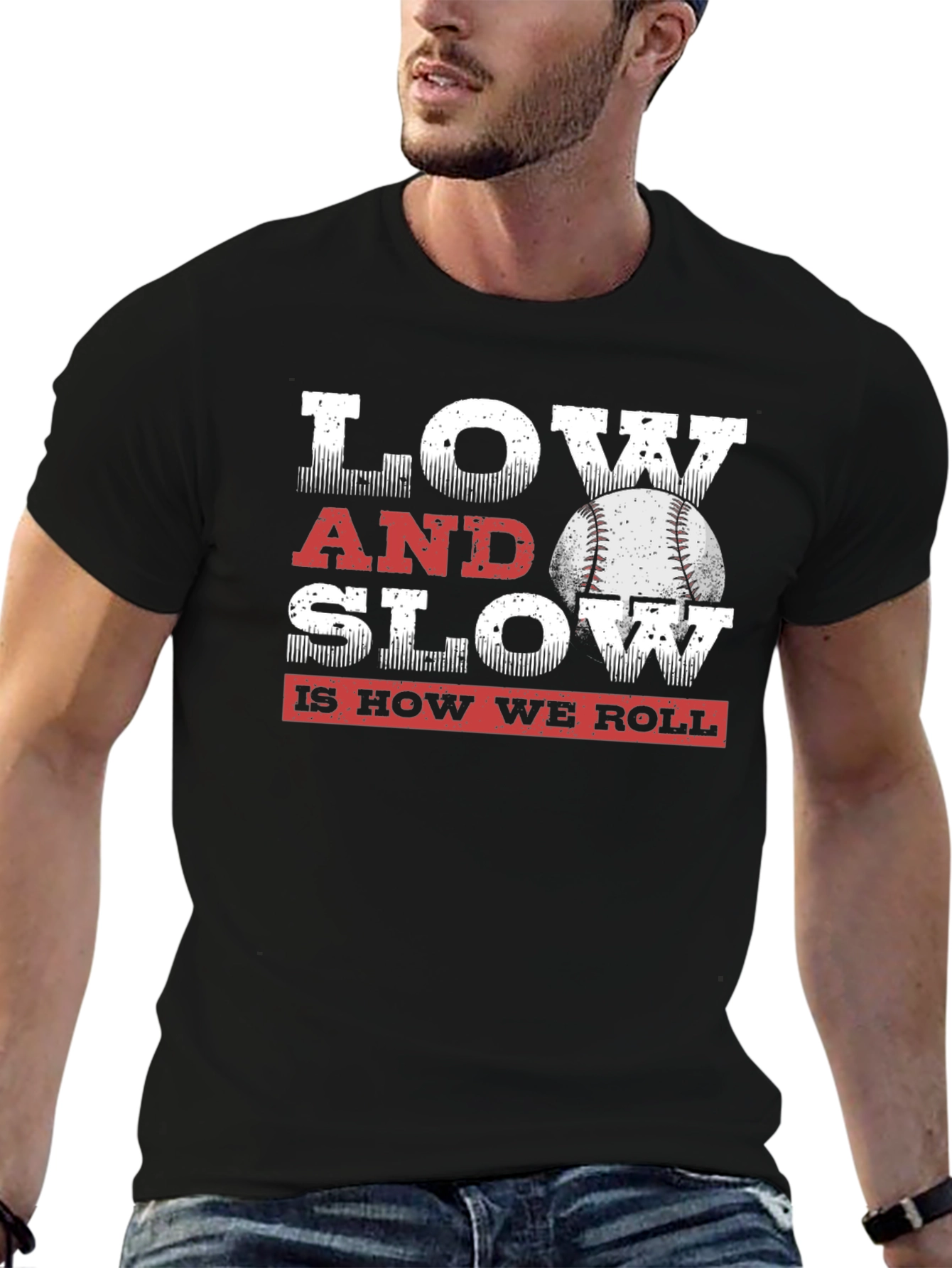 Low & Slow Baseball T-Shirt