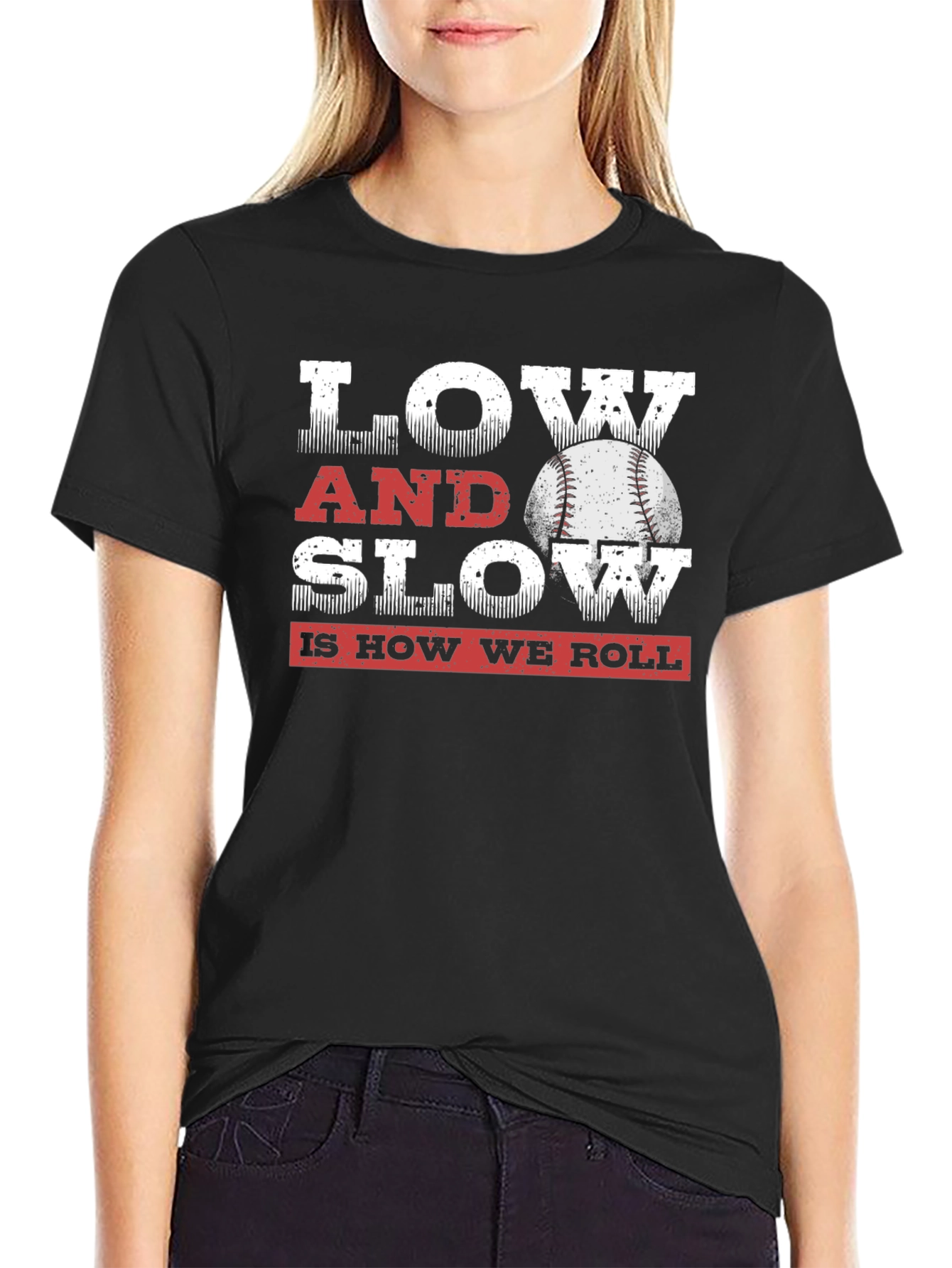 Low & Slow Baseball T-Shirt