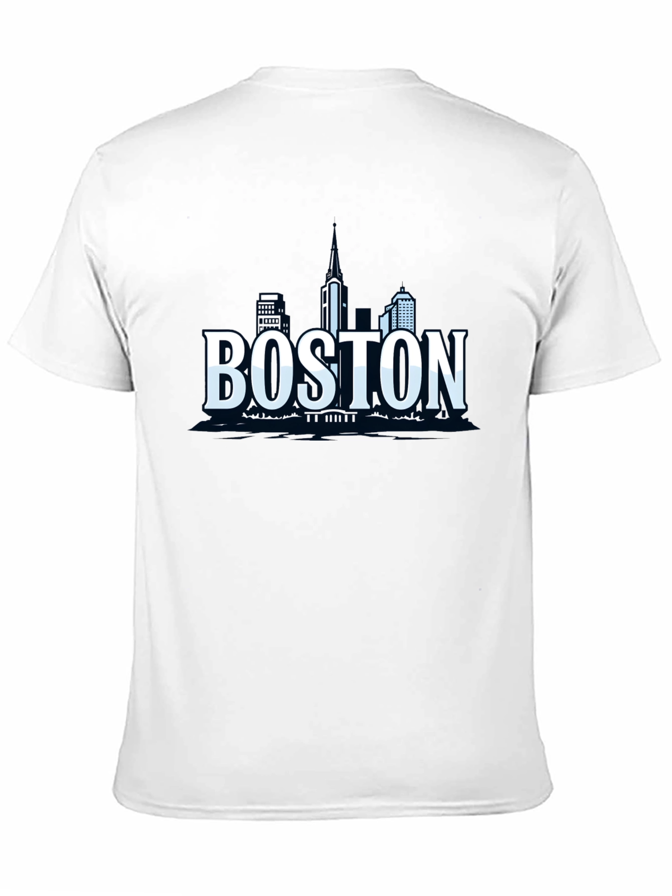 Boston Skyline Graphic T-Shirt