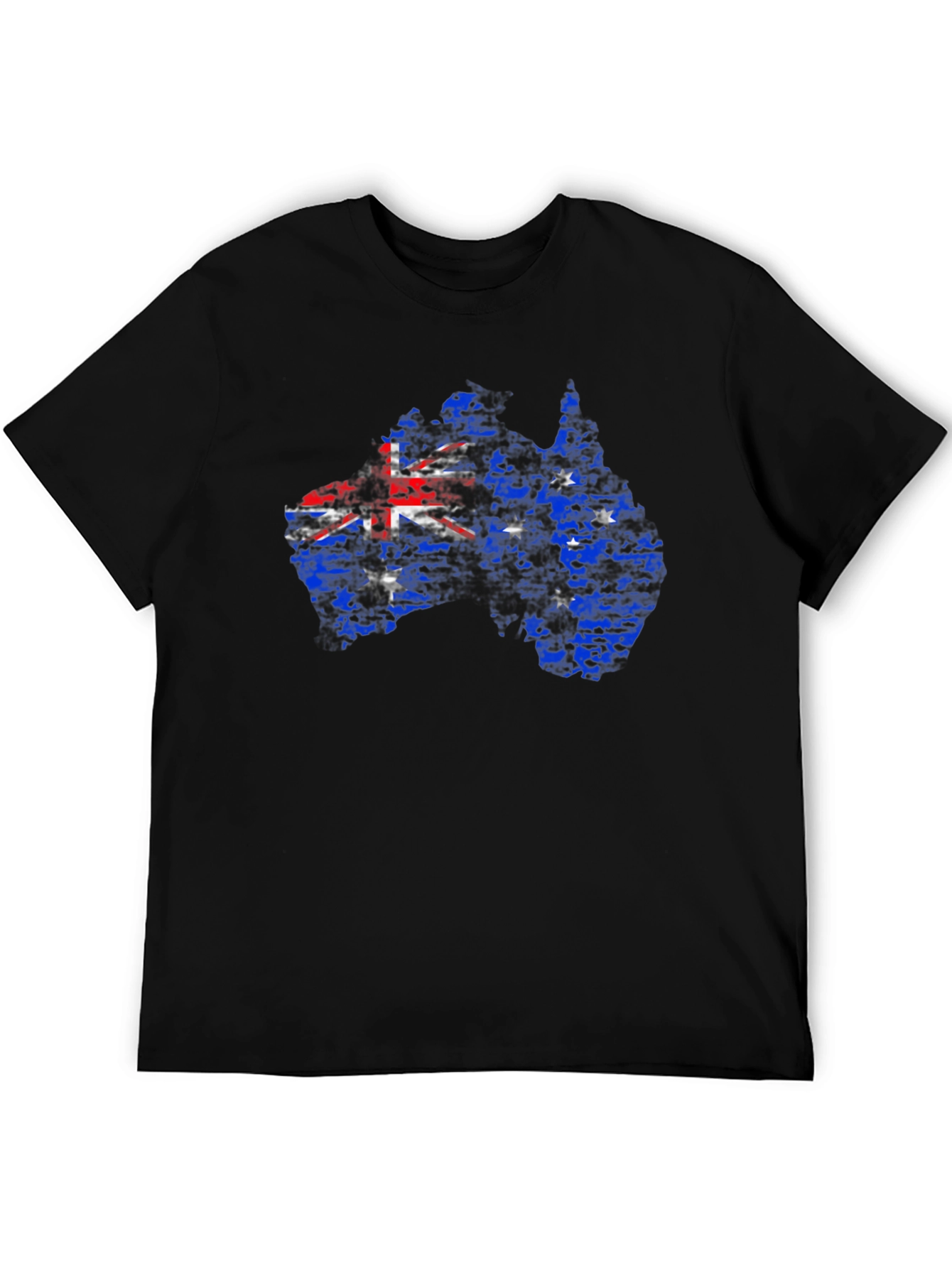 Australian Flag Map Graphic Tee