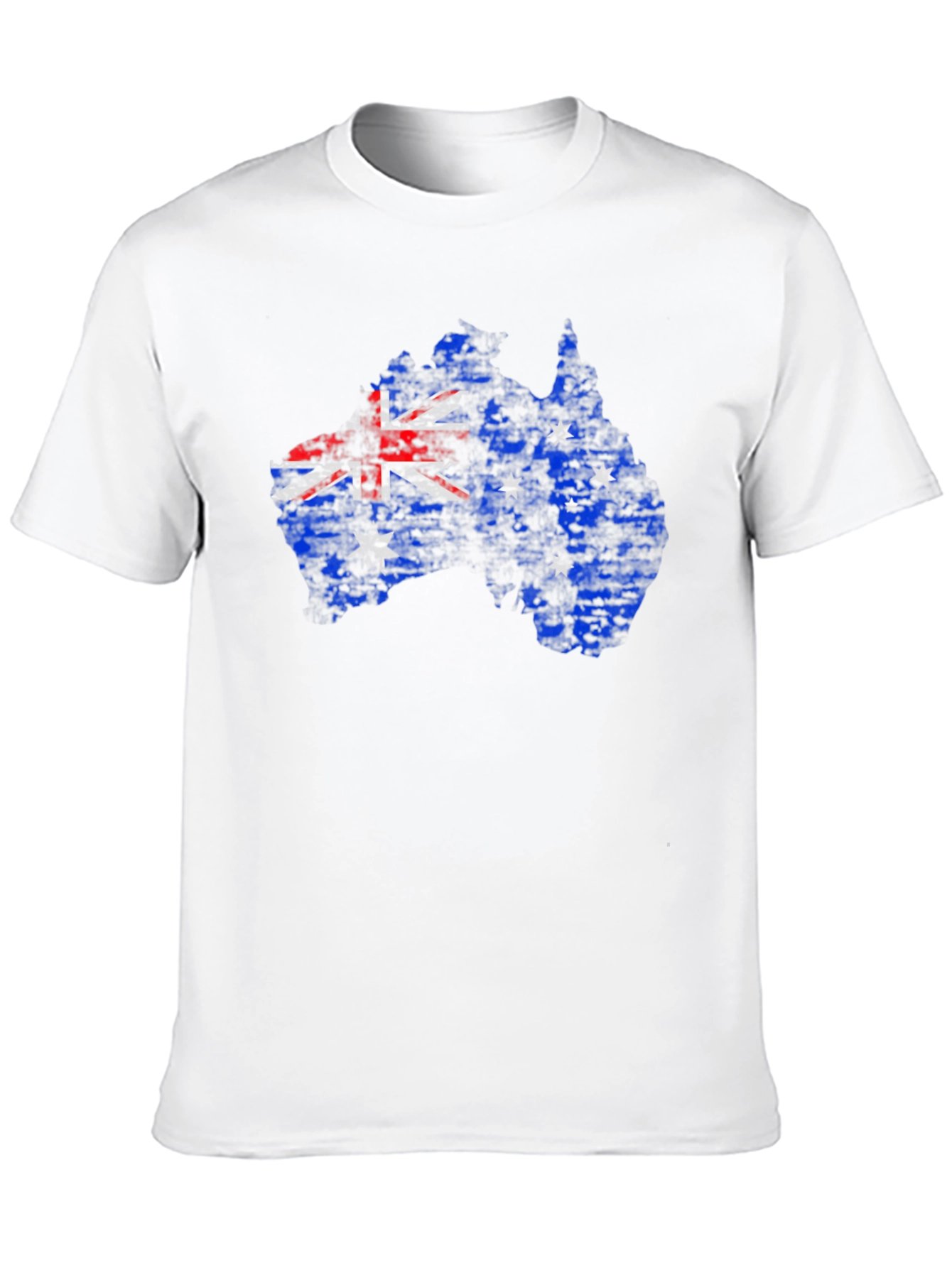 Australian Flag Map Graphic Tee