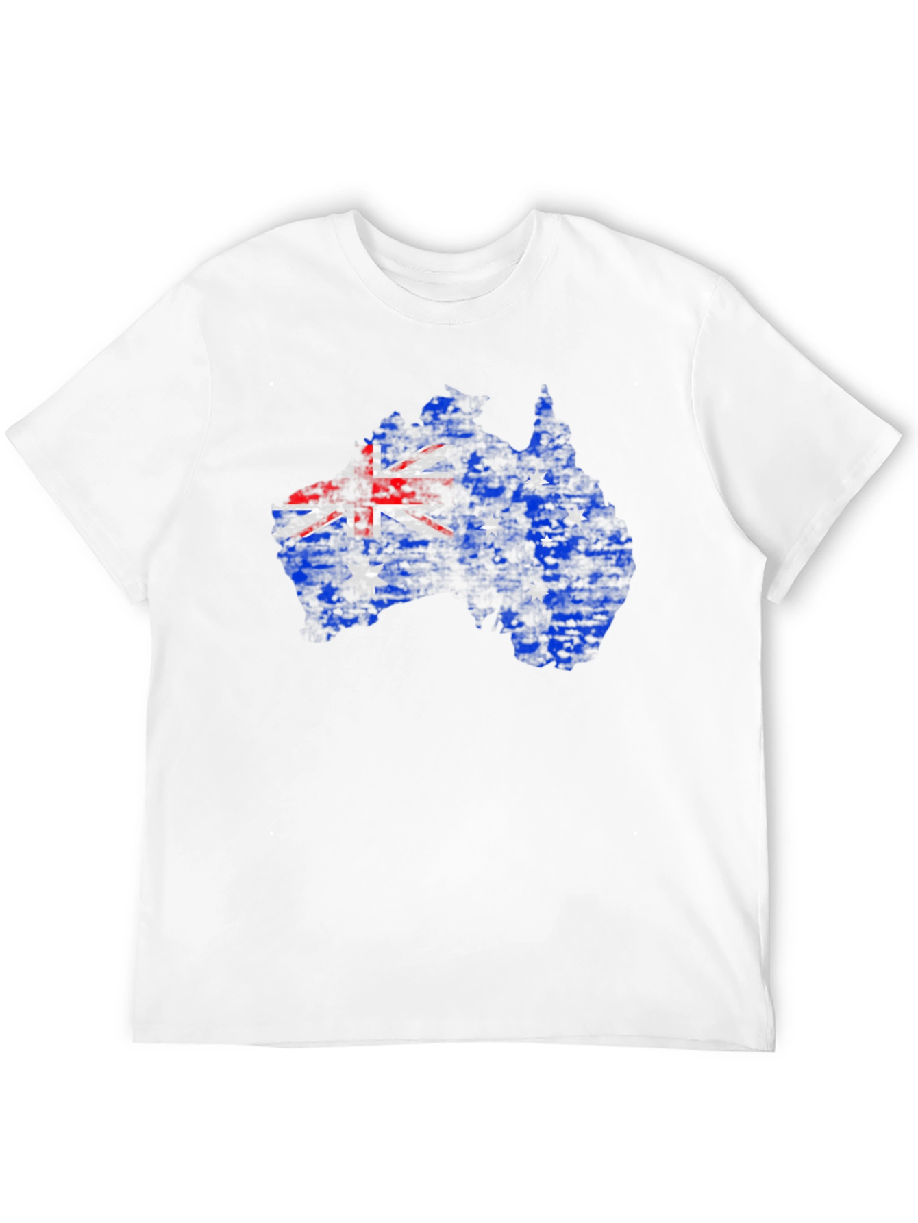 Australian Flag Map Graphic Tee