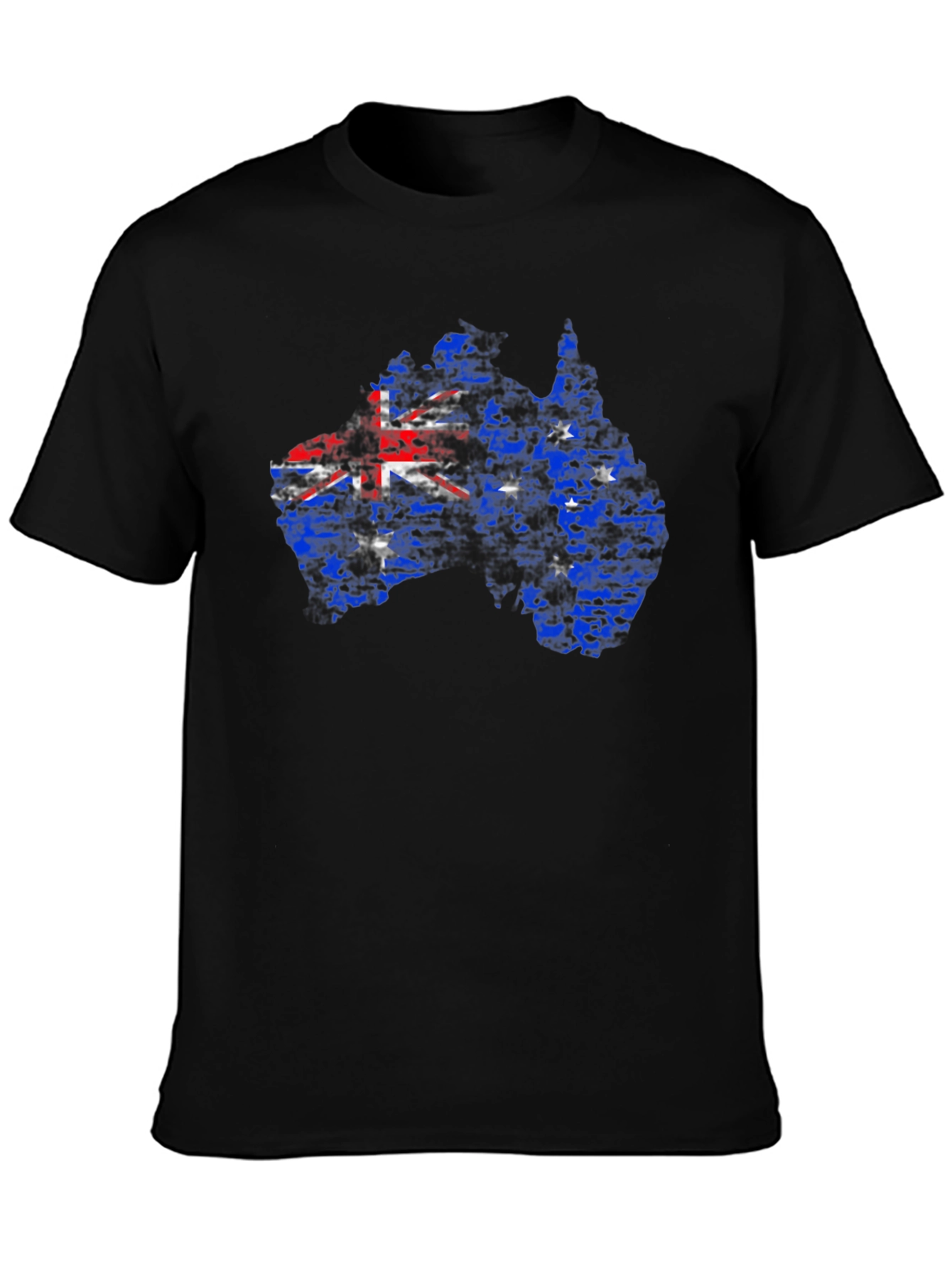 Australian Flag Map Graphic Tee