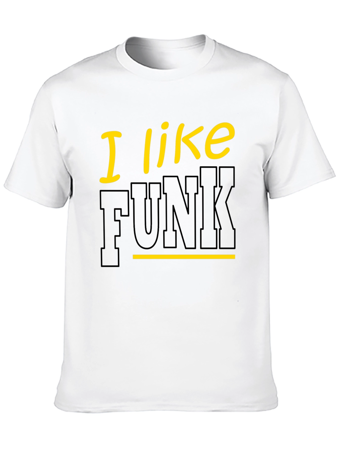 I Like Funk Black Graphic Tee