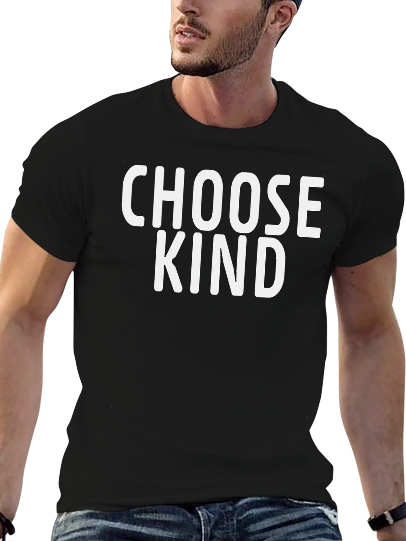 Choose Kind Black Graphic T-Shirt
