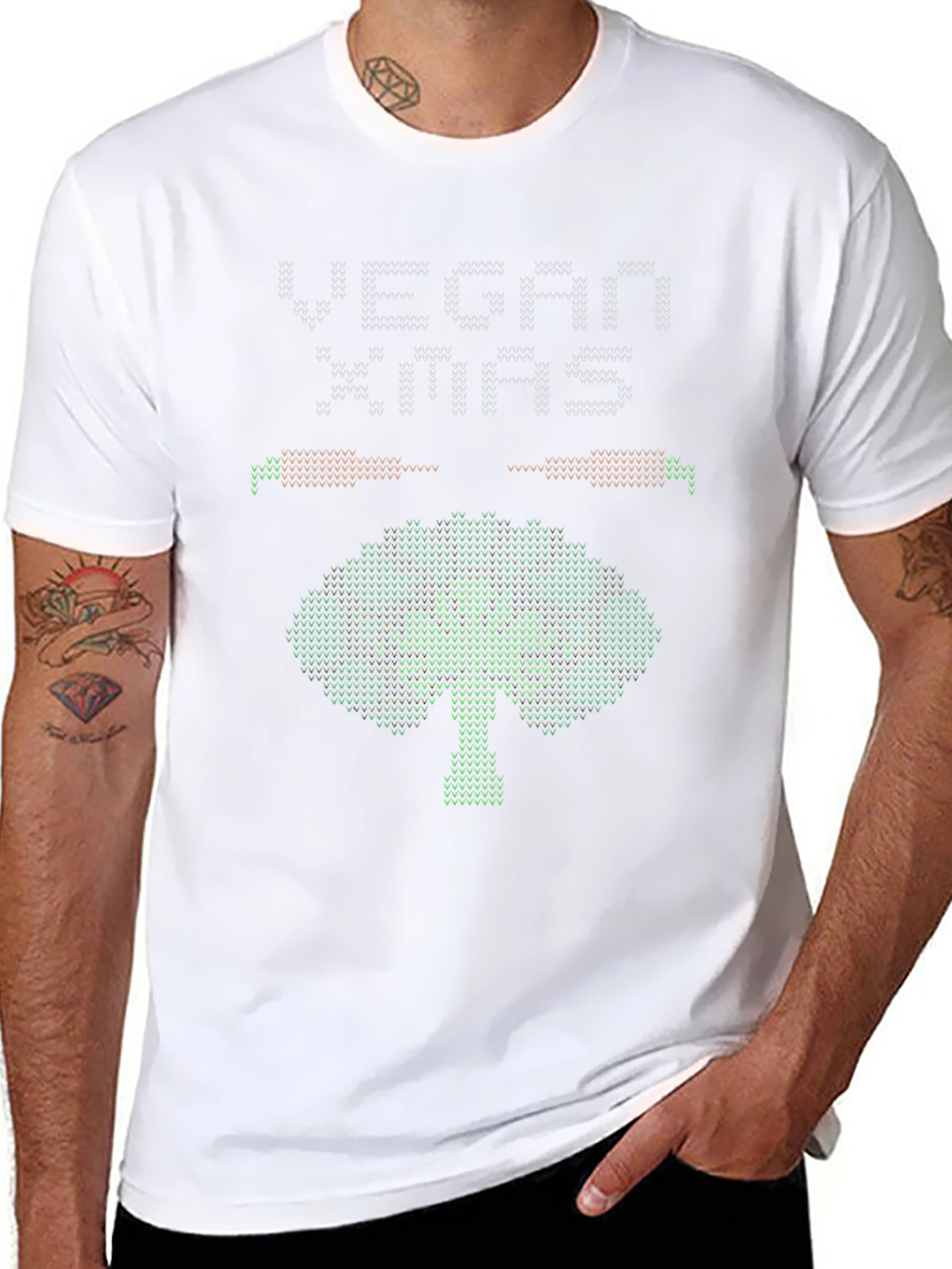 Vegan Xmas Holiday T-Shirt
