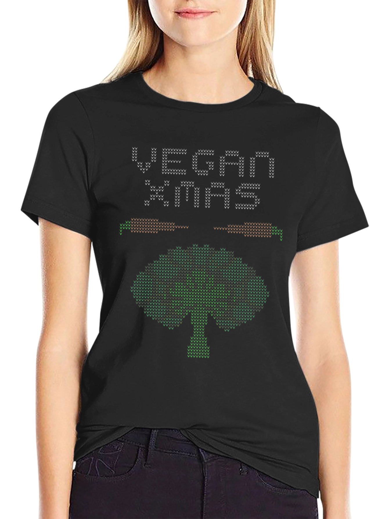 Vegan Xmas Holiday T-Shirt