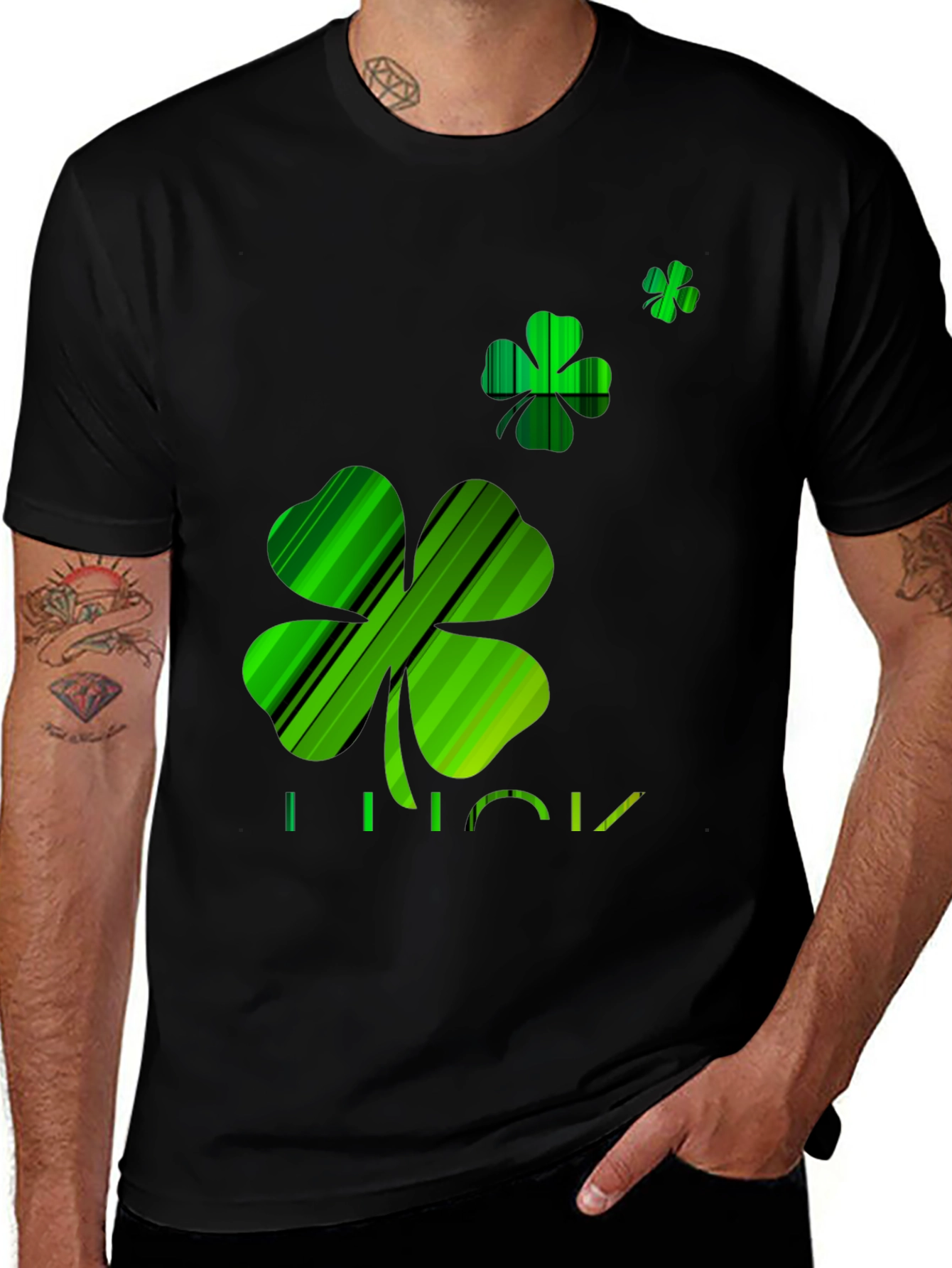 Lucky Clover Graphic Tee - St. Patricks Day Shirt
