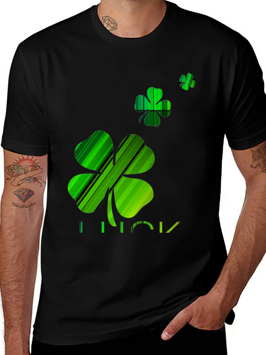 Lucky Clover Graphic Tee - St. Patricks Day Shirt