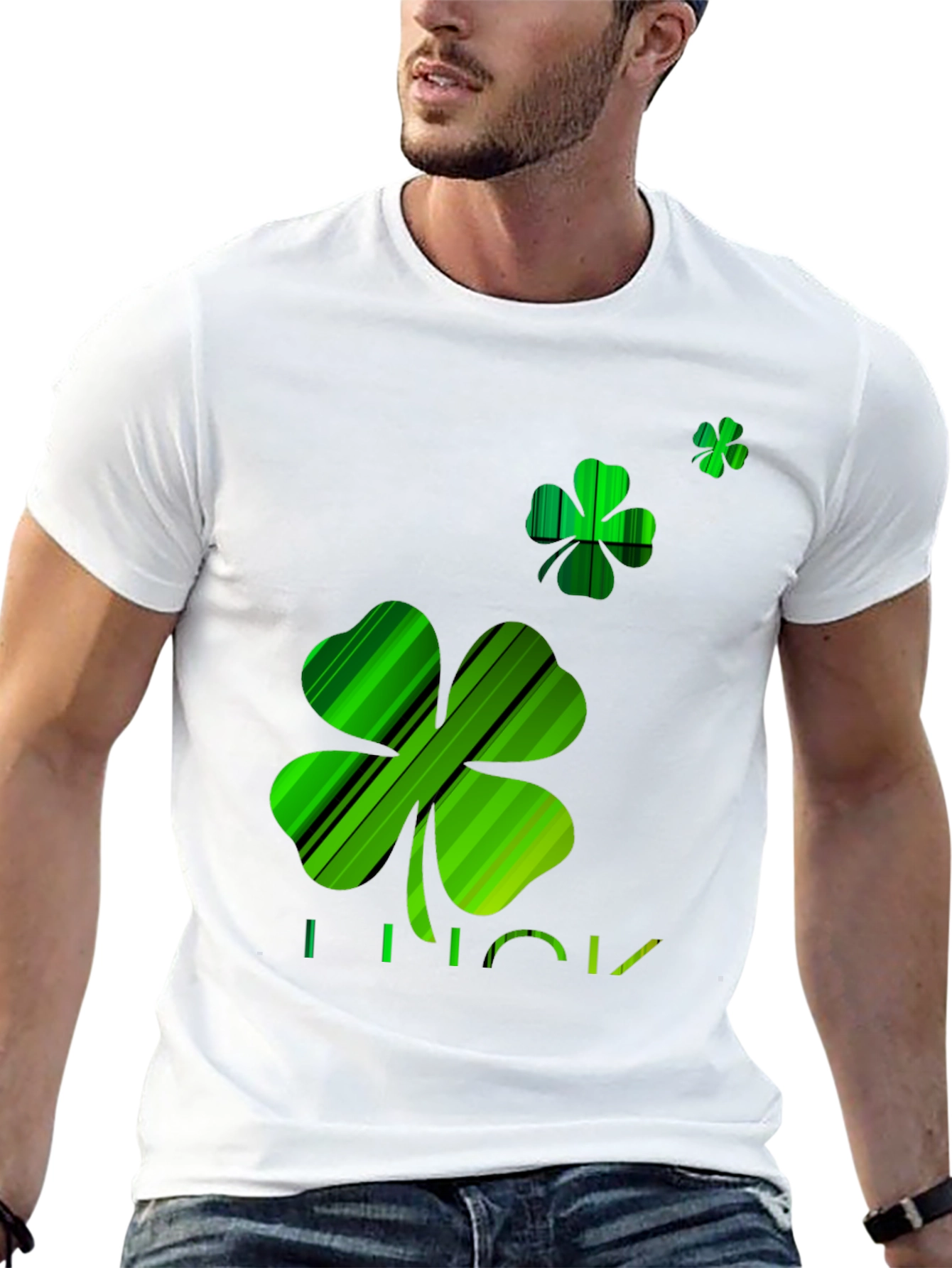 Lucky Clover Graphic Tee - St. Patricks Day Shirt