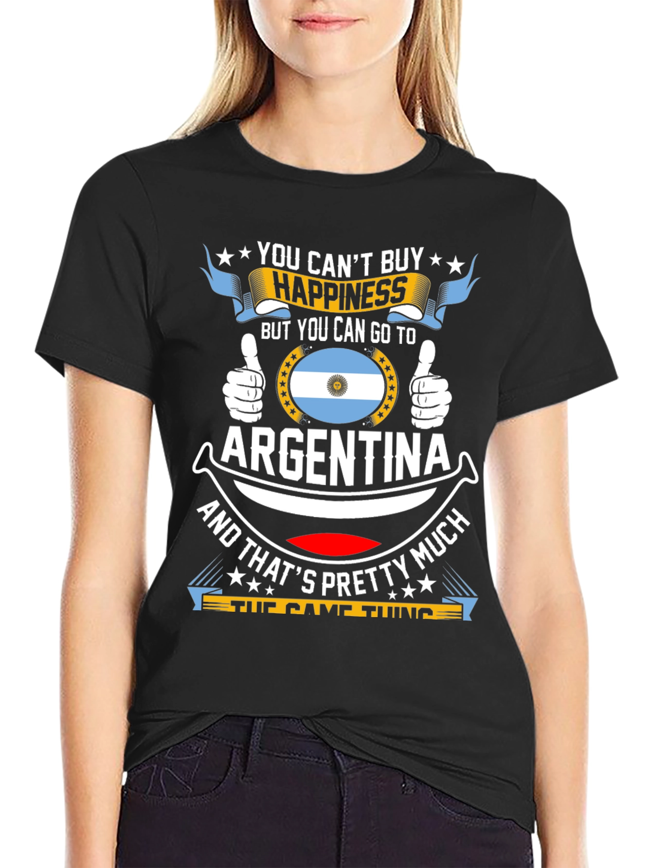 Argentina T-Shirt: Happiness Destination