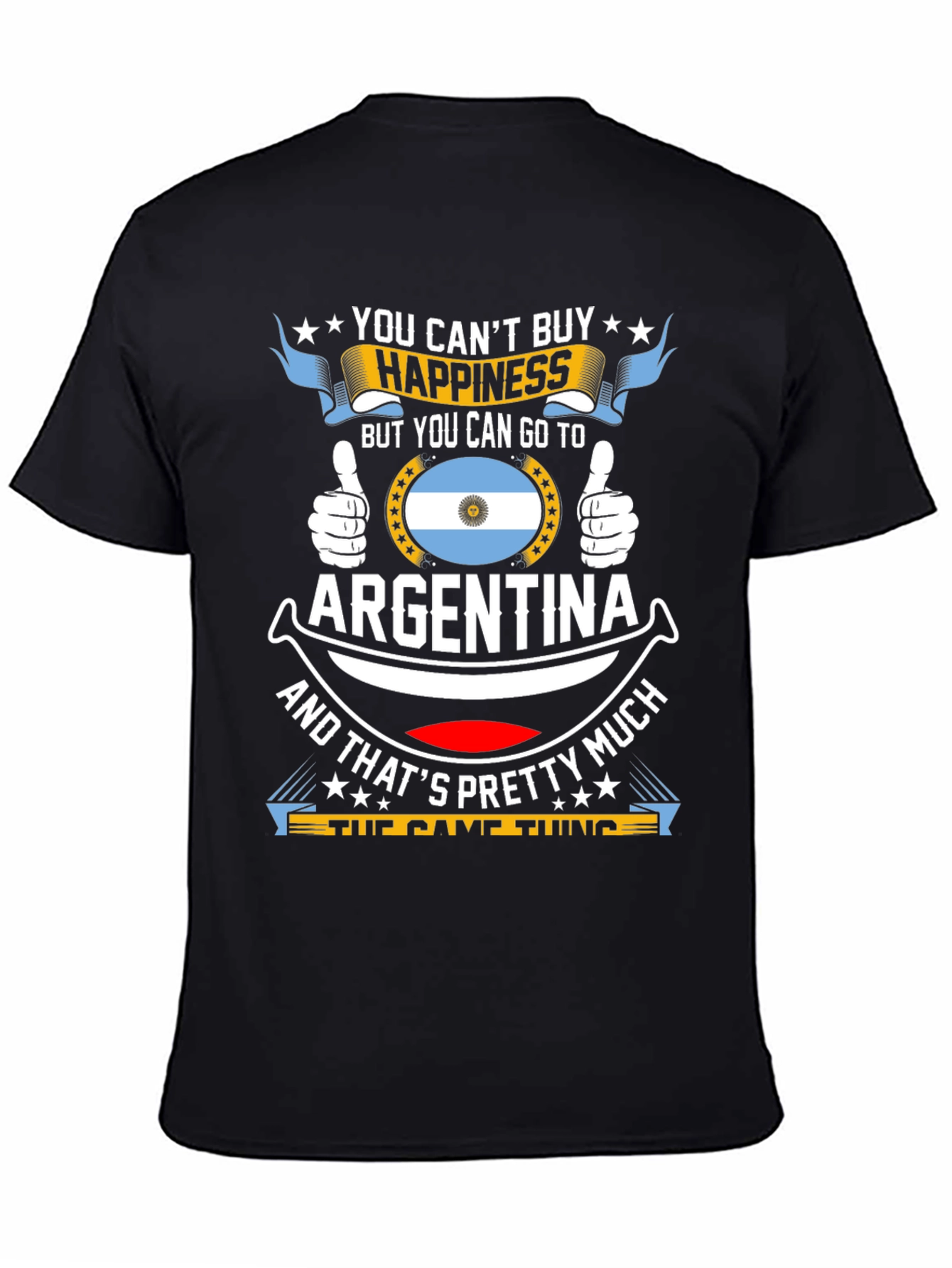 Argentina T-Shirt: Happiness Destination