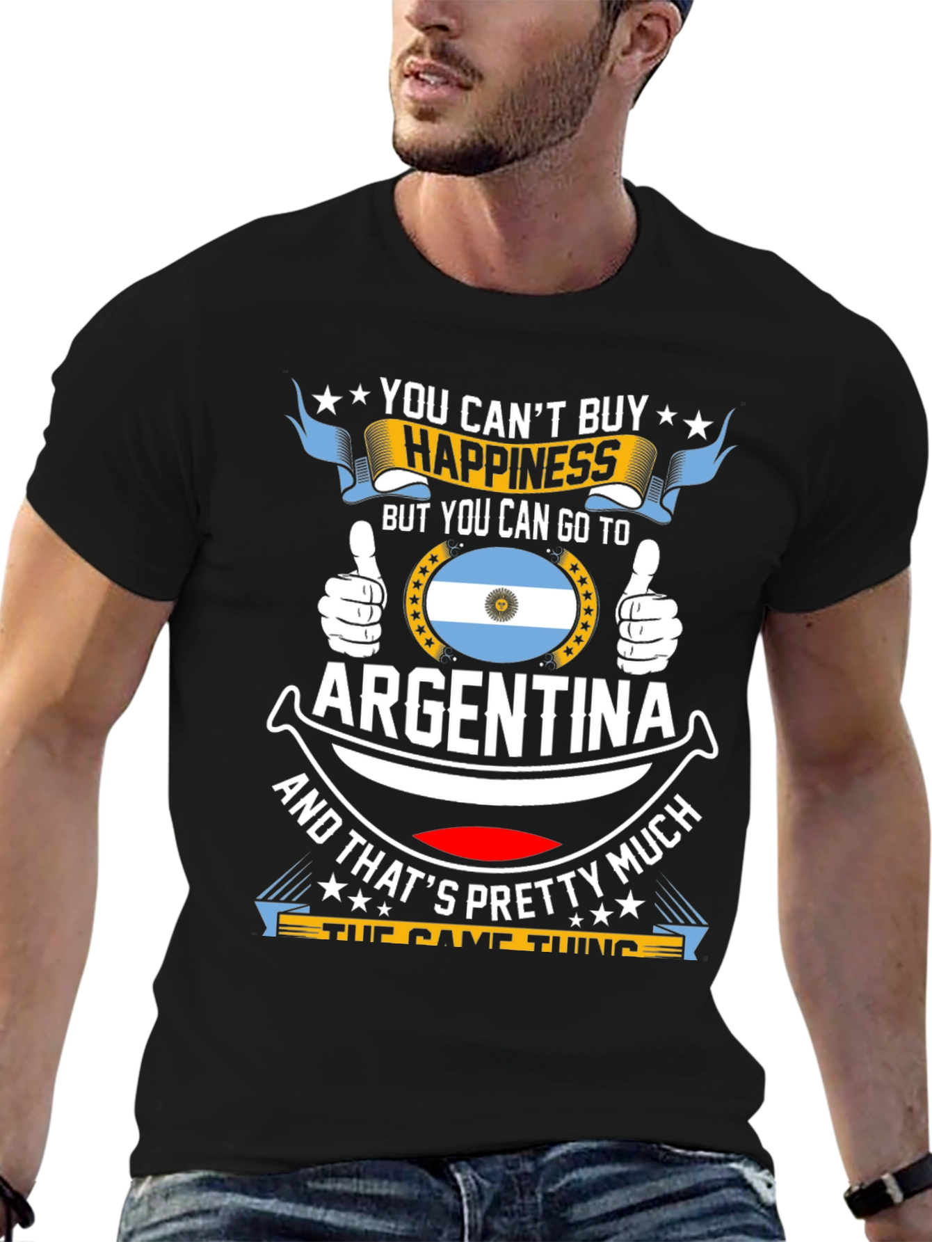 Argentina T-Shirt: Happiness Destination