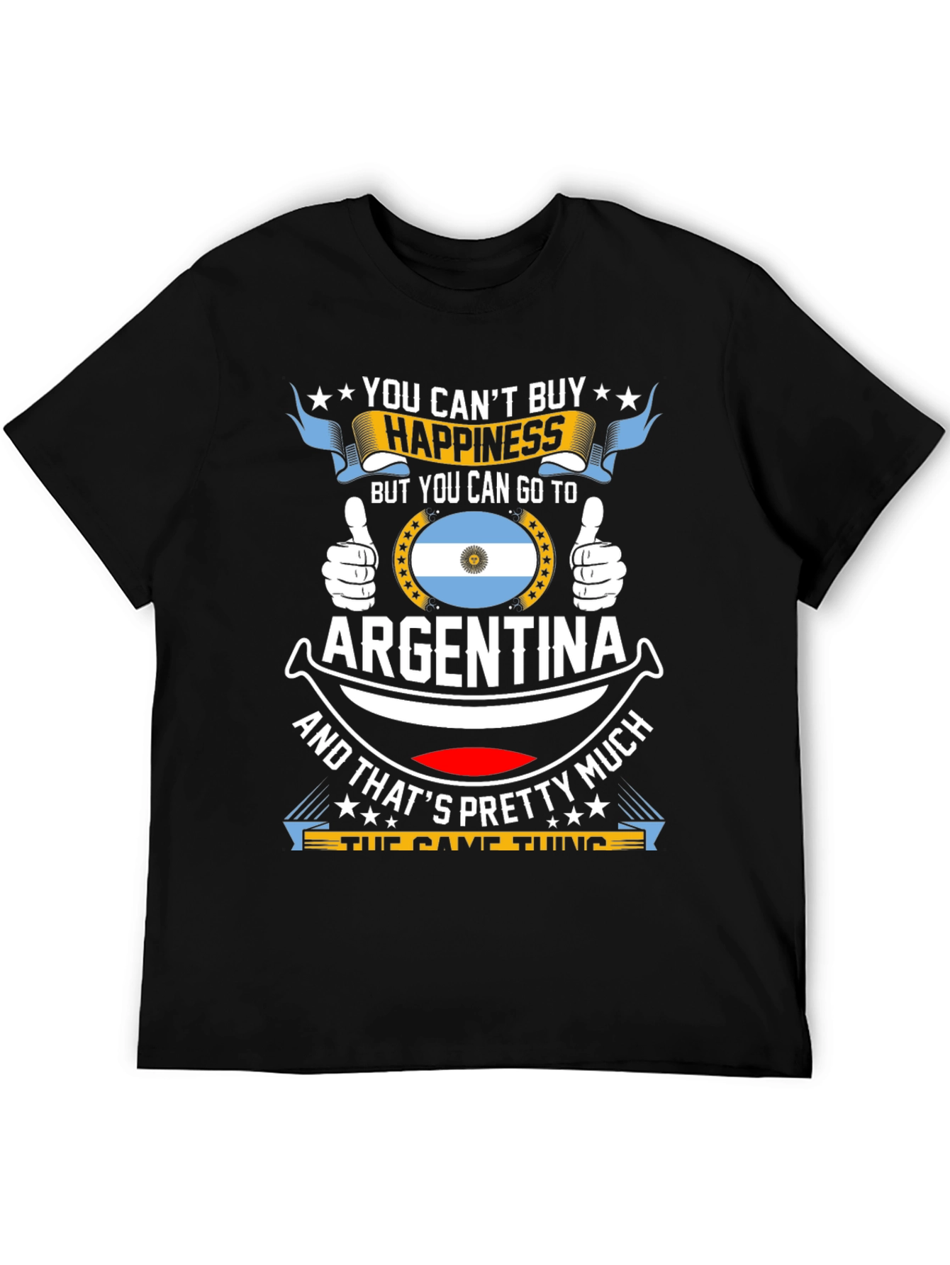 Argentina T-Shirt: Happiness Destination