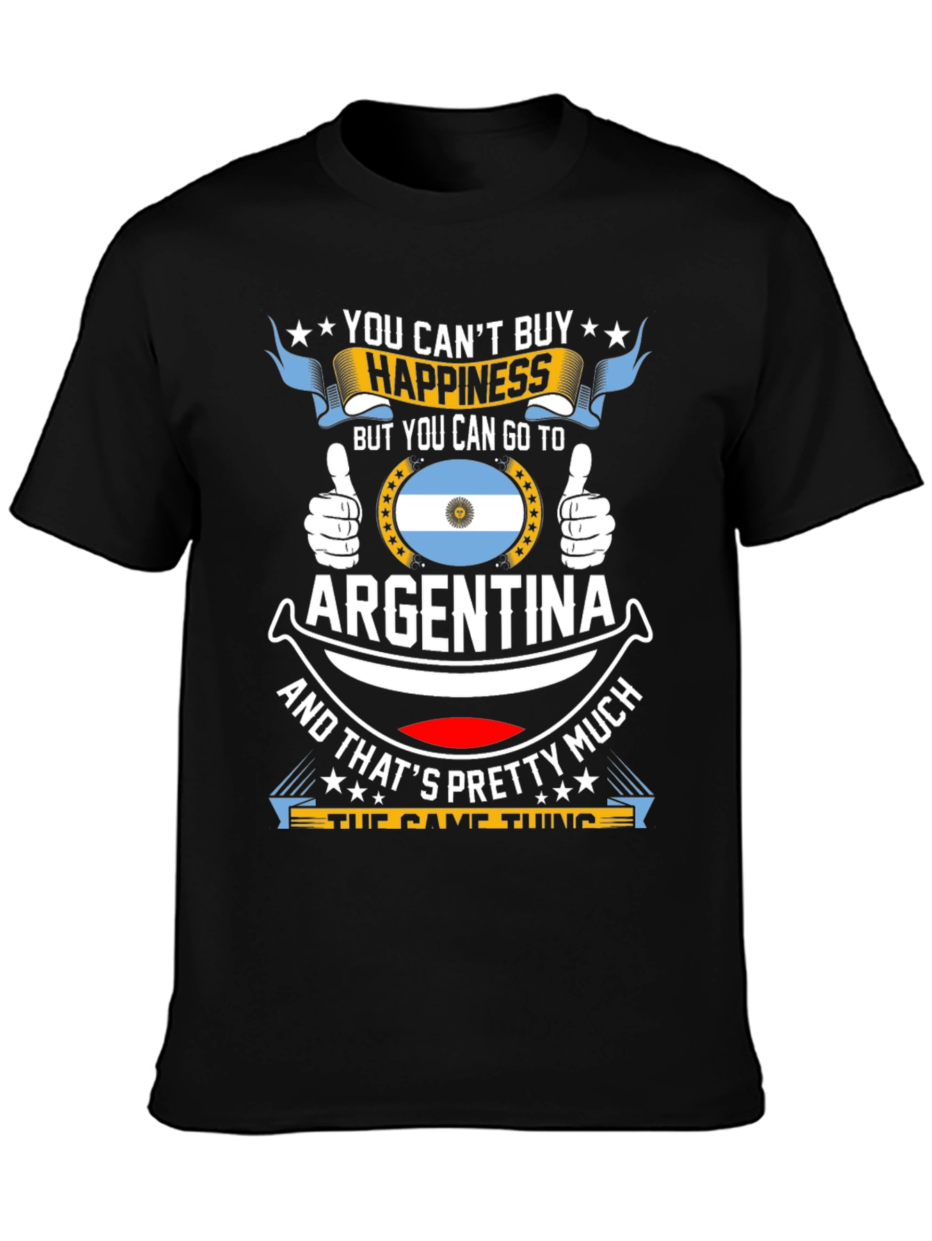 Argentina T-Shirt: Happiness Destination