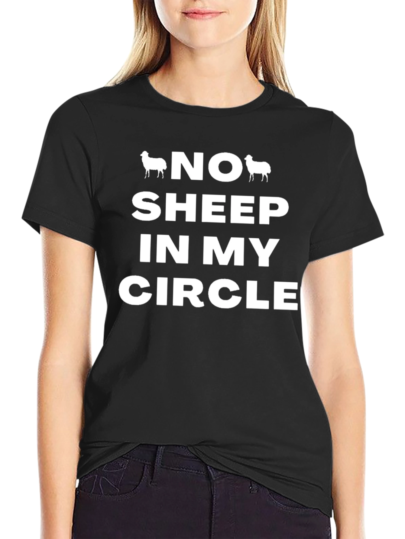 No Sheep In My Circle Graphic Tee