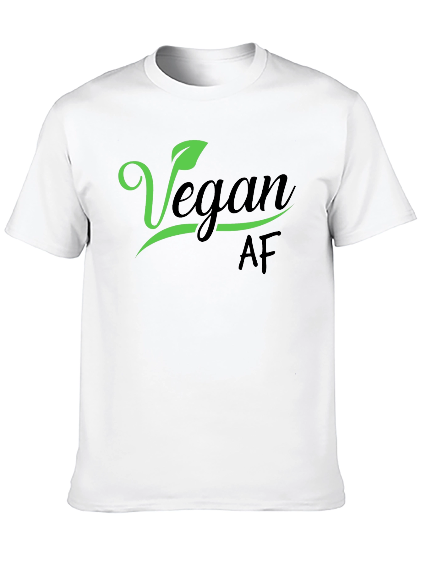 Vegan AF Black T-Shirt - Stylish & Trendy