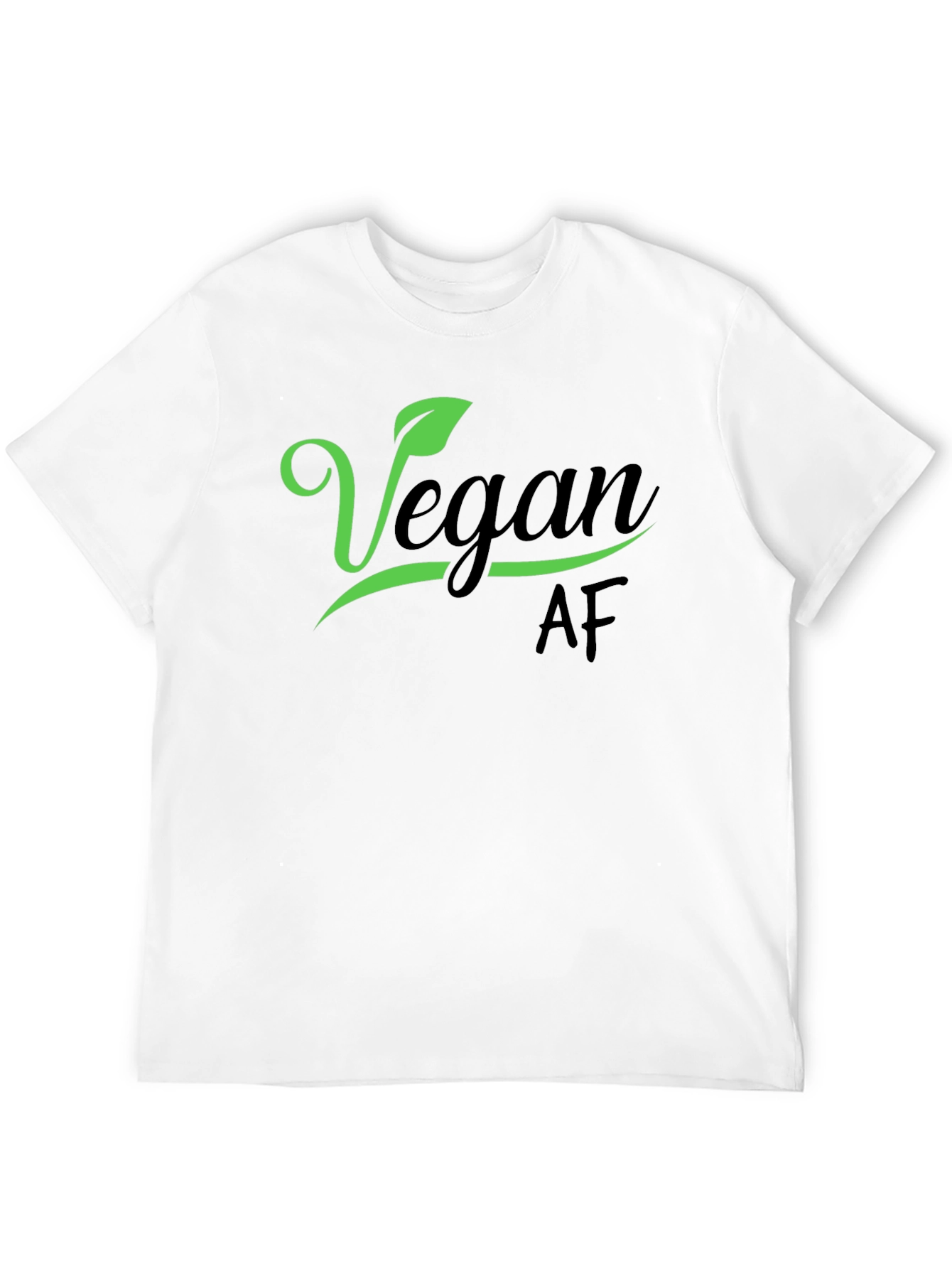 Vegan AF Black T-Shirt - Stylish & Trendy