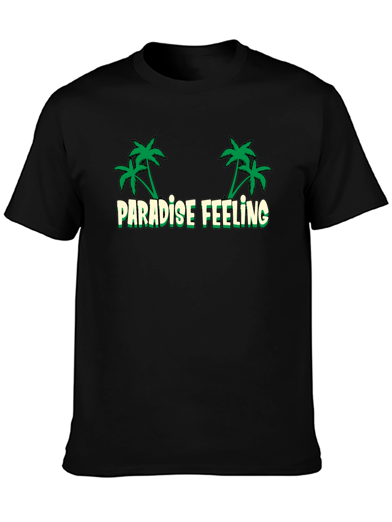 Paradise Feeling T-Shirt - Tropical Graphic Tee
