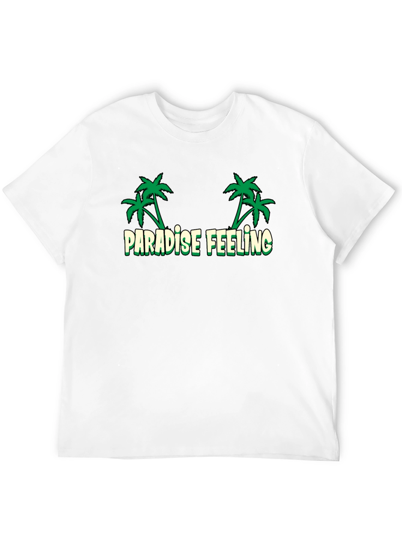 Paradise Feeling T-Shirt - Tropical Graphic Tee