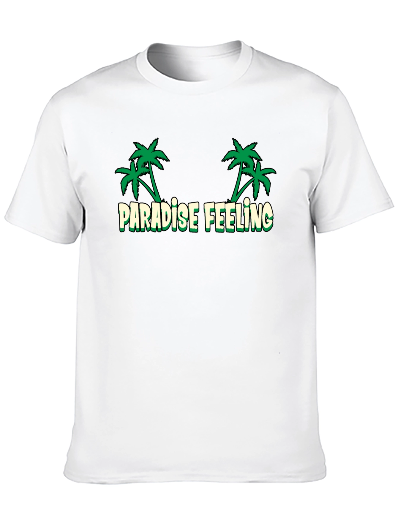 Paradise Feeling T-Shirt - Tropical Graphic Tee