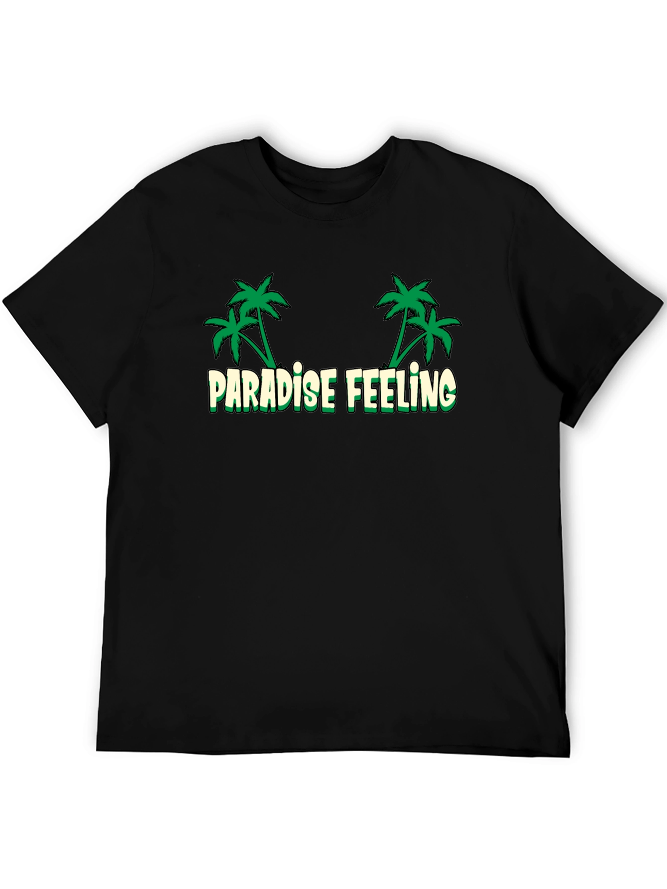 Paradise Feeling T-Shirt - Tropical Graphic Tee