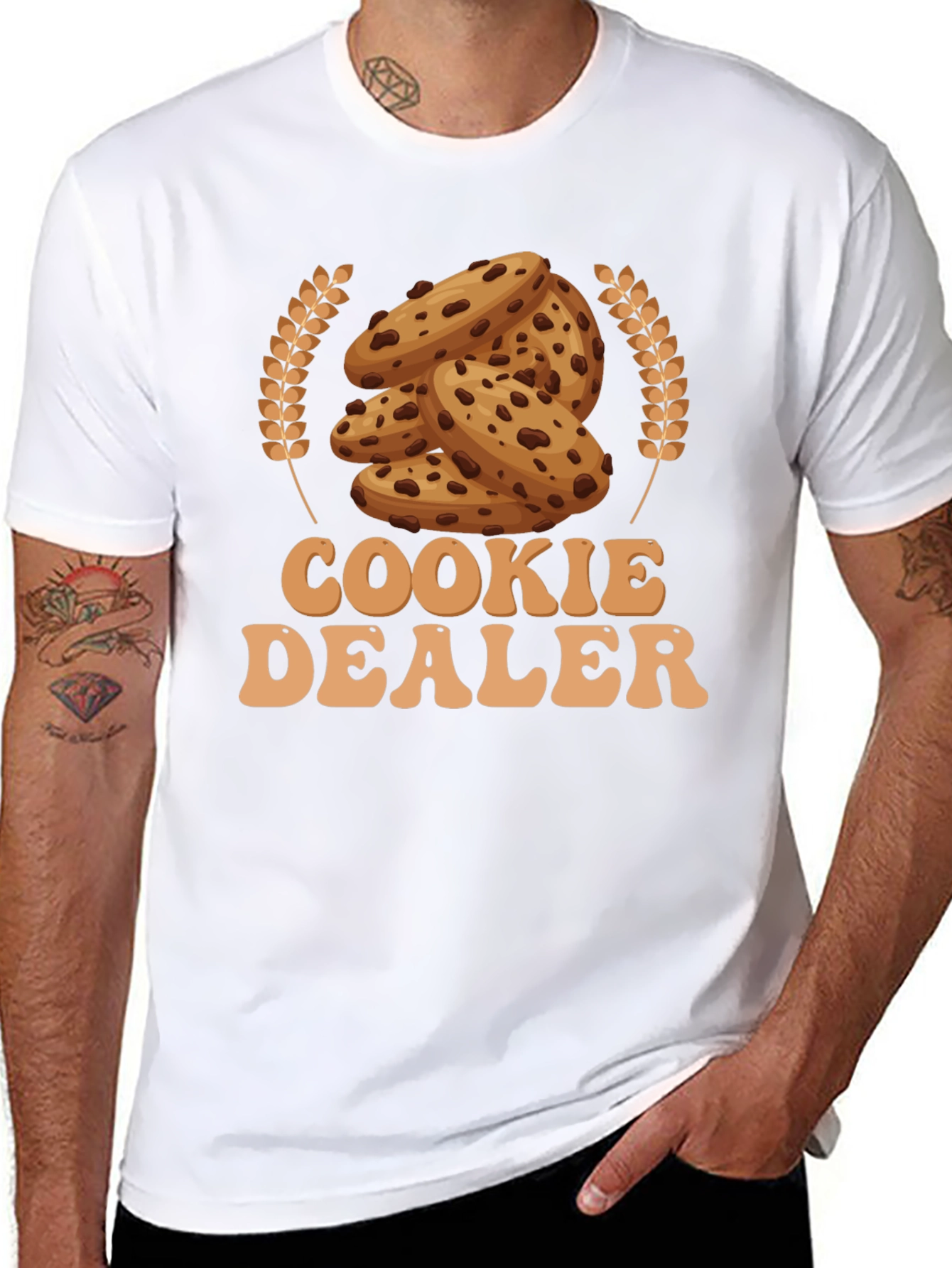 Cookie Dealer T-Shirt Funny Graphic Novelty Tee