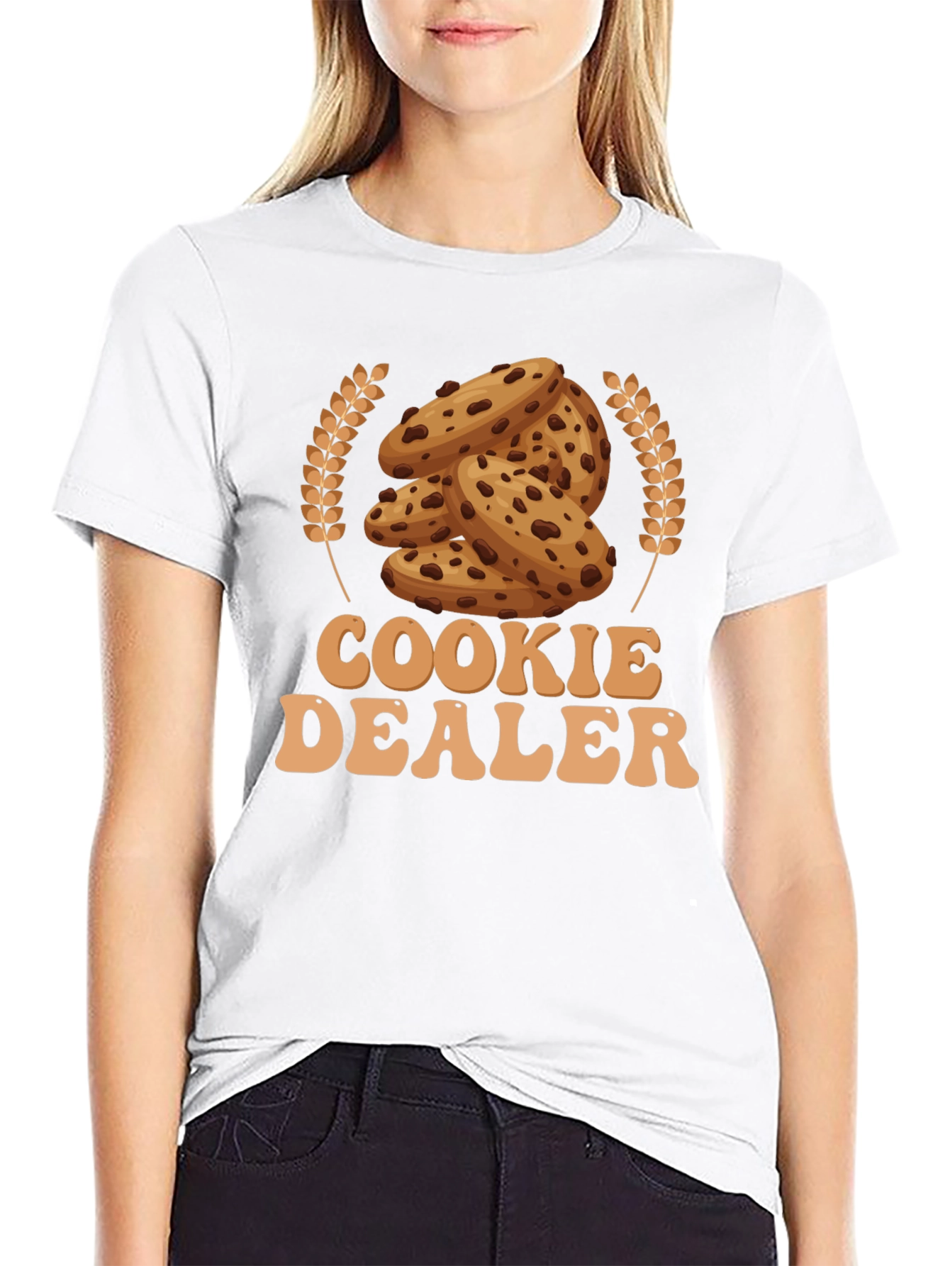 Cookie Dealer T-Shirt Funny Graphic Novelty Tee