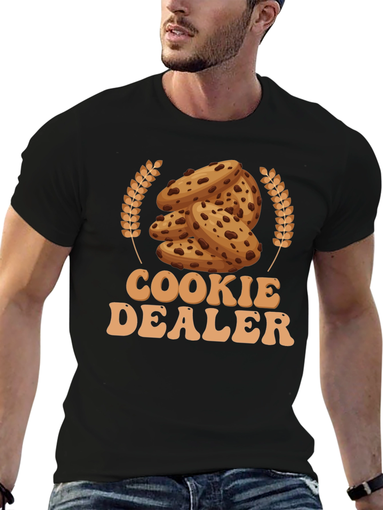 Cookie Dealer T-Shirt Funny Graphic Novelty Tee