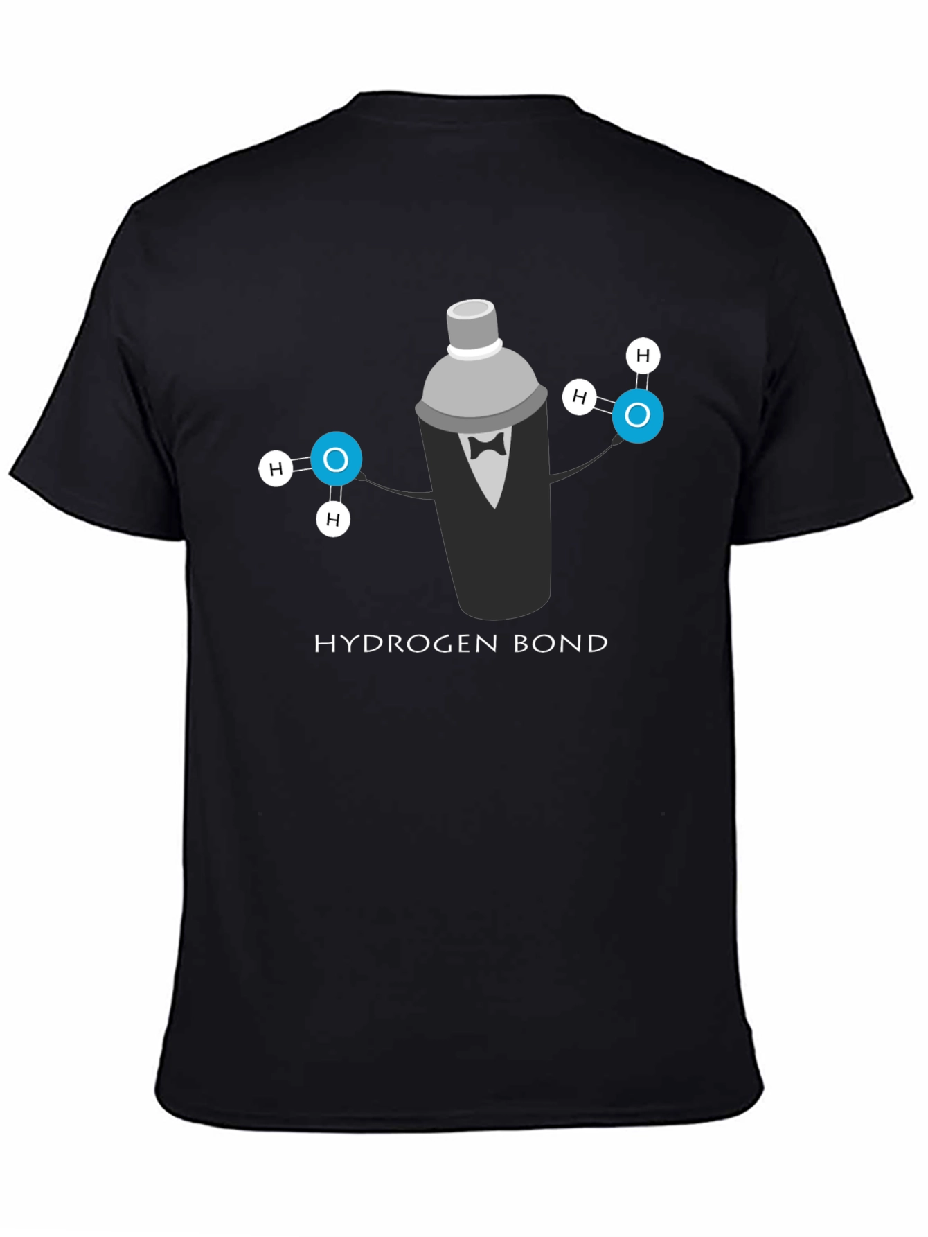 Hydrogen Bond Cocktail Shaker T-Shirt