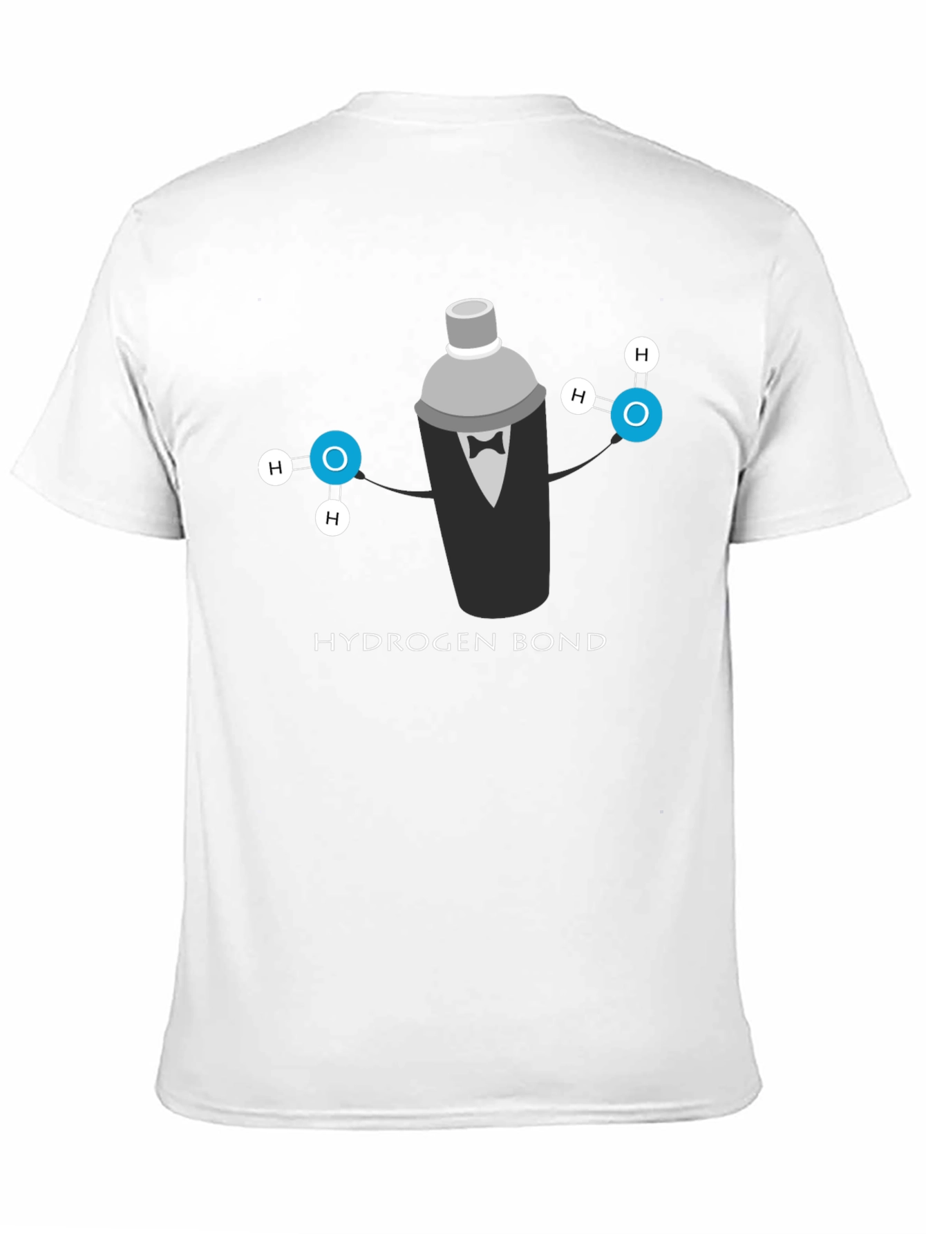 Hydrogen Bond Cocktail Shaker T-Shirt