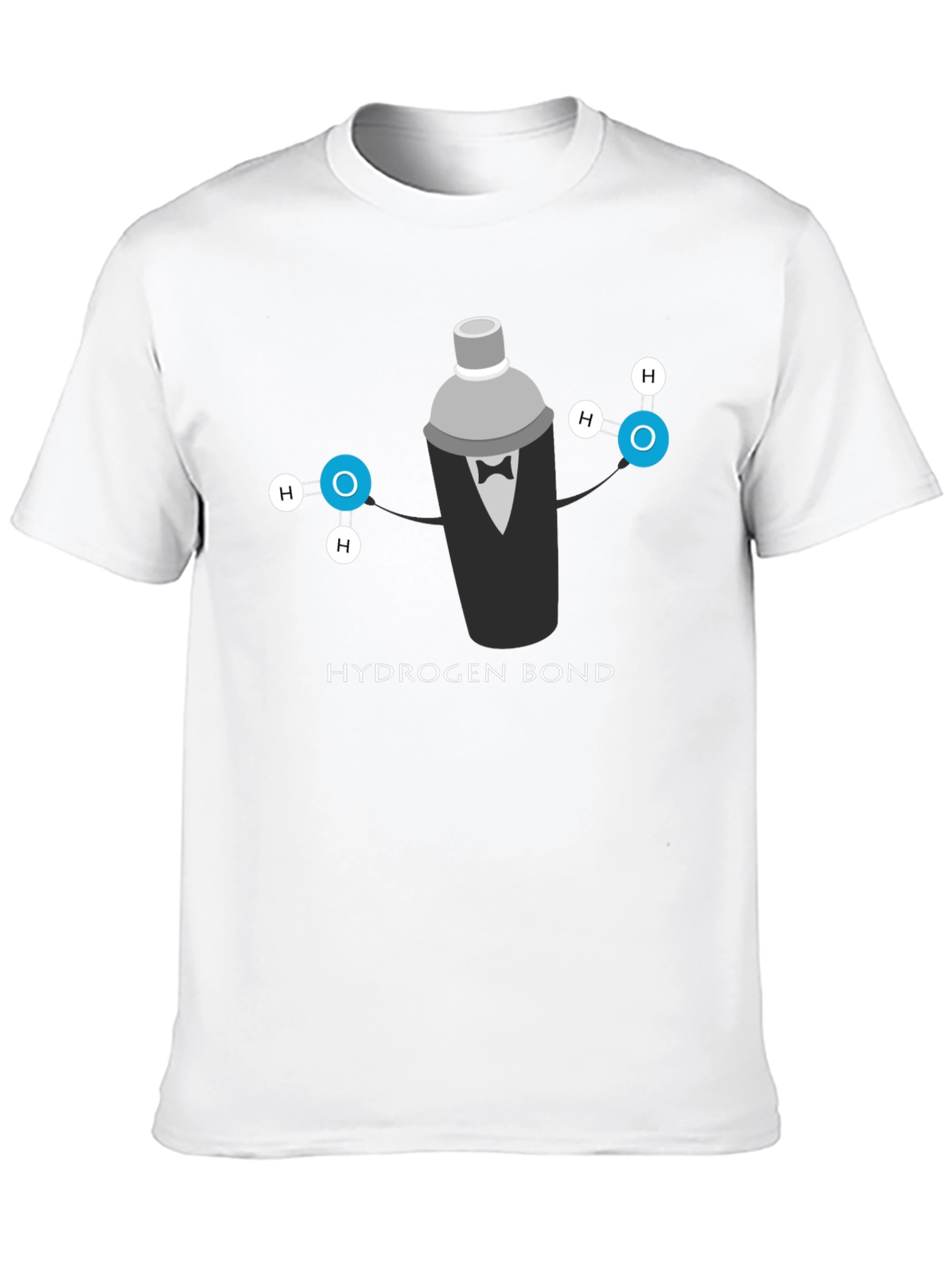Hydrogen Bond Cocktail Shaker T-Shirt