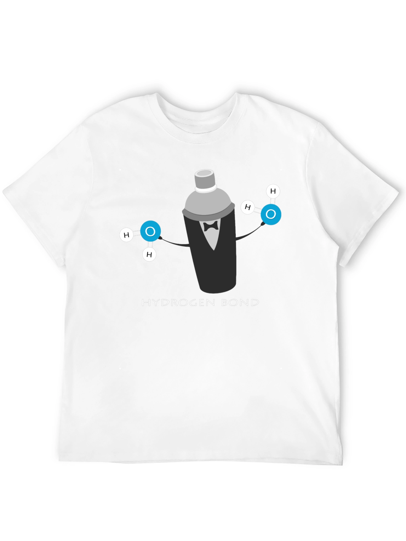 Hydrogen Bond Cocktail Shaker T-Shirt