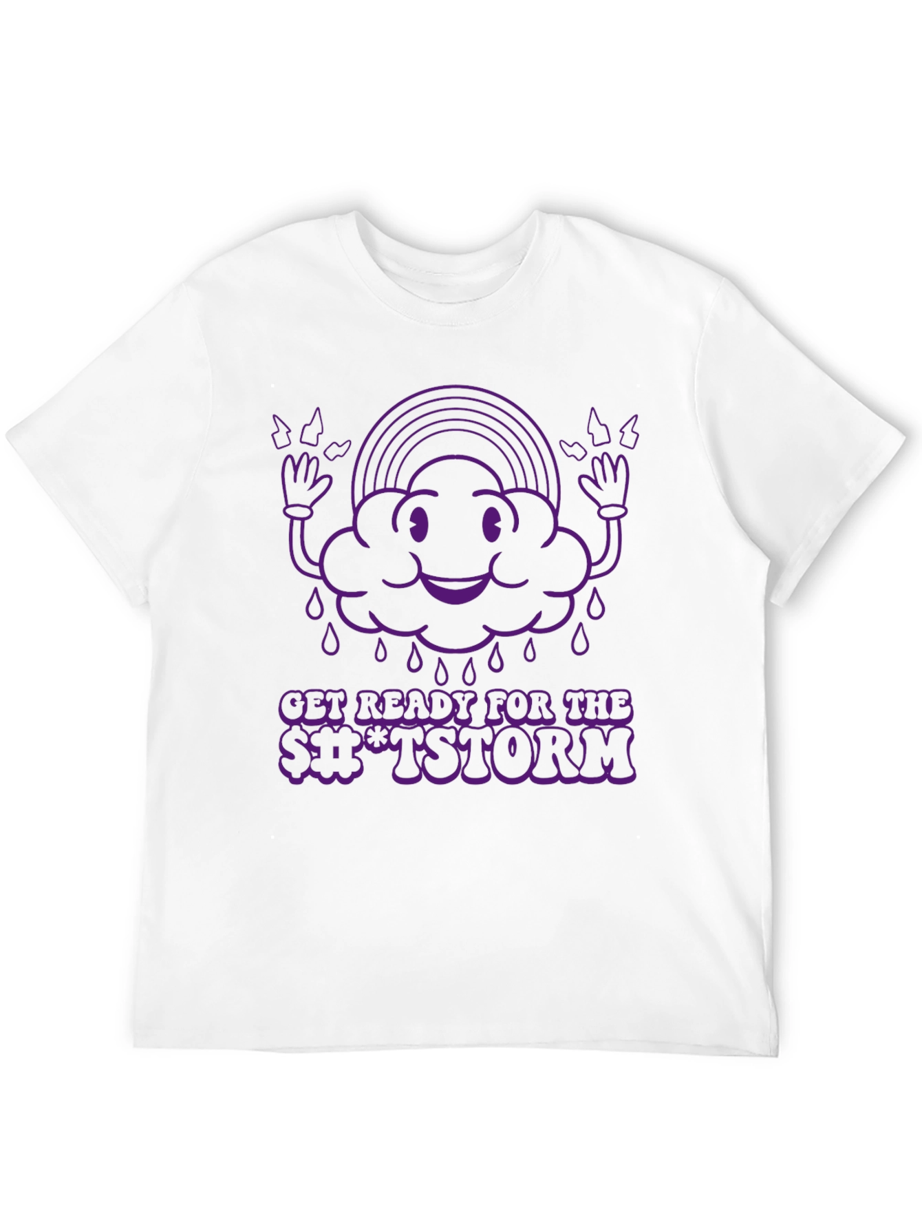 Funny Storm T-Shirt - Get Ready!