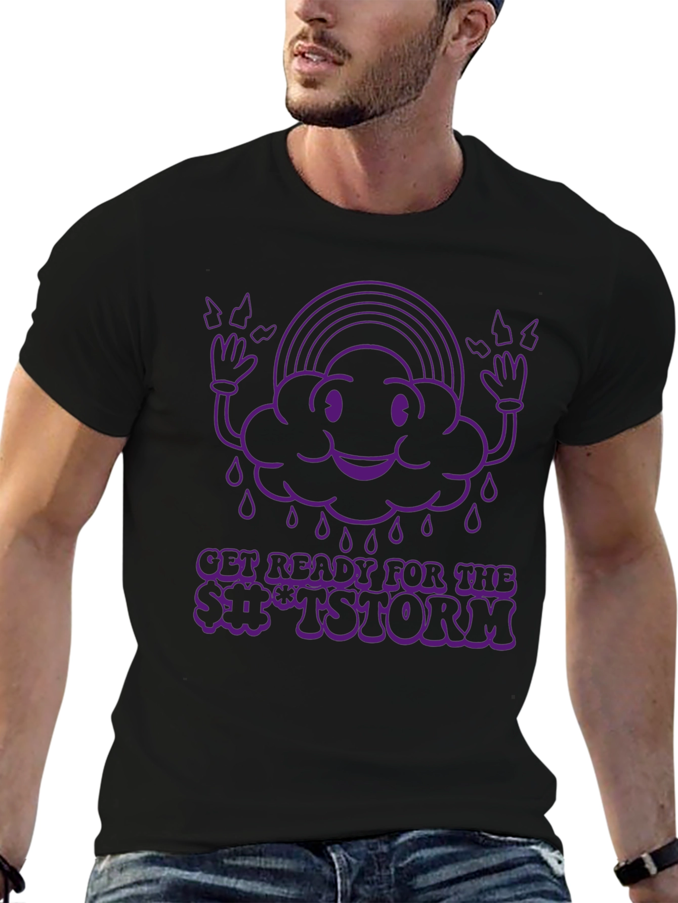 Funny Storm T-Shirt - Get Ready!