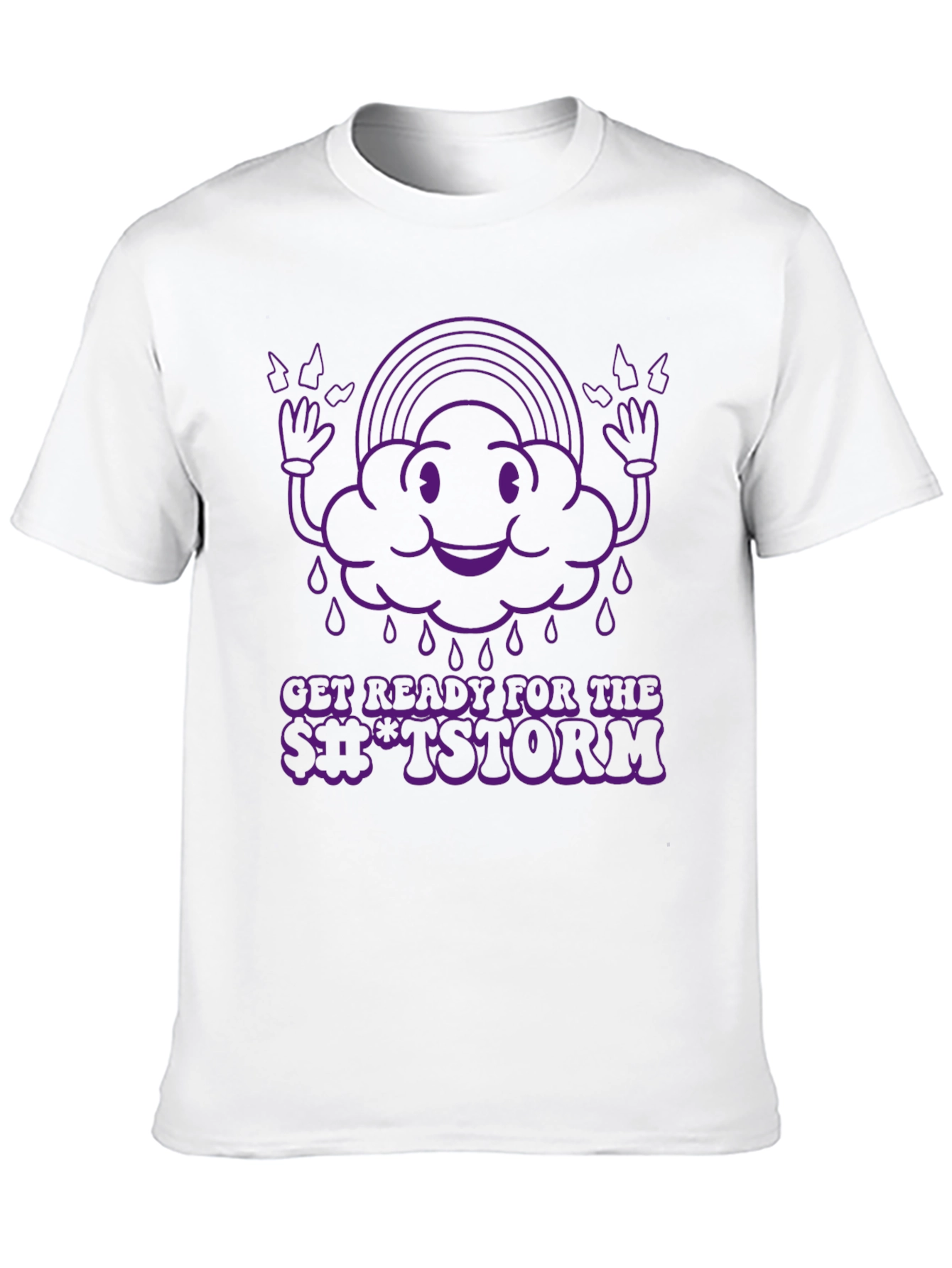 Funny Storm T-Shirt - Get Ready!